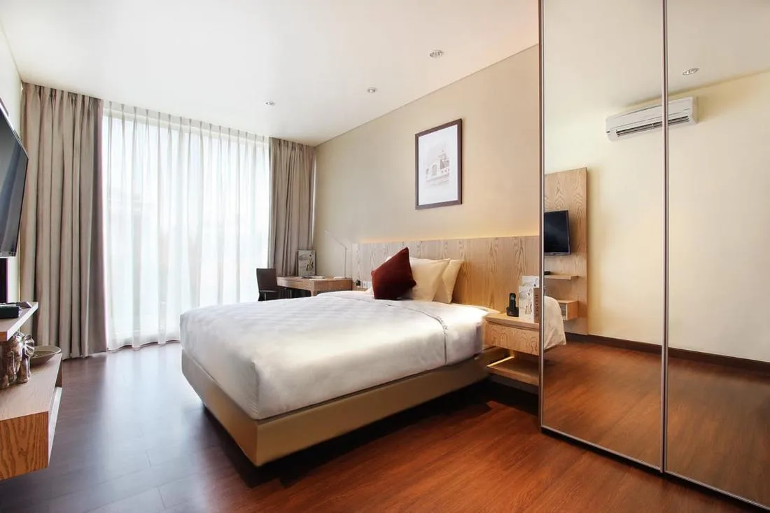 Bed in Dwijaya House of Pakubuwono