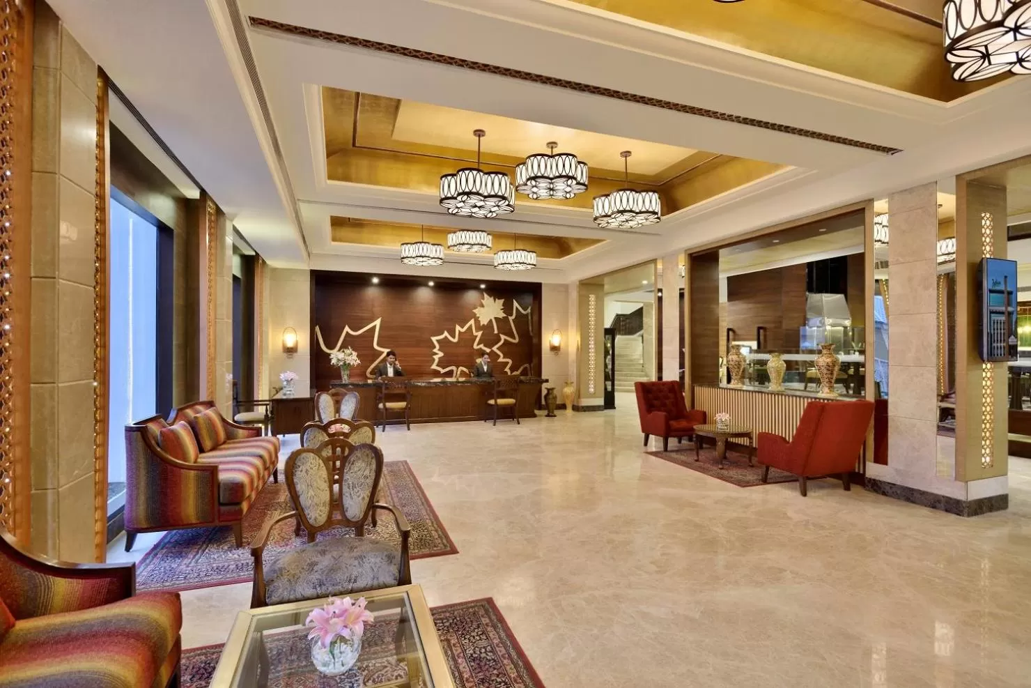 Lobby or reception in Radisson Srinagar
