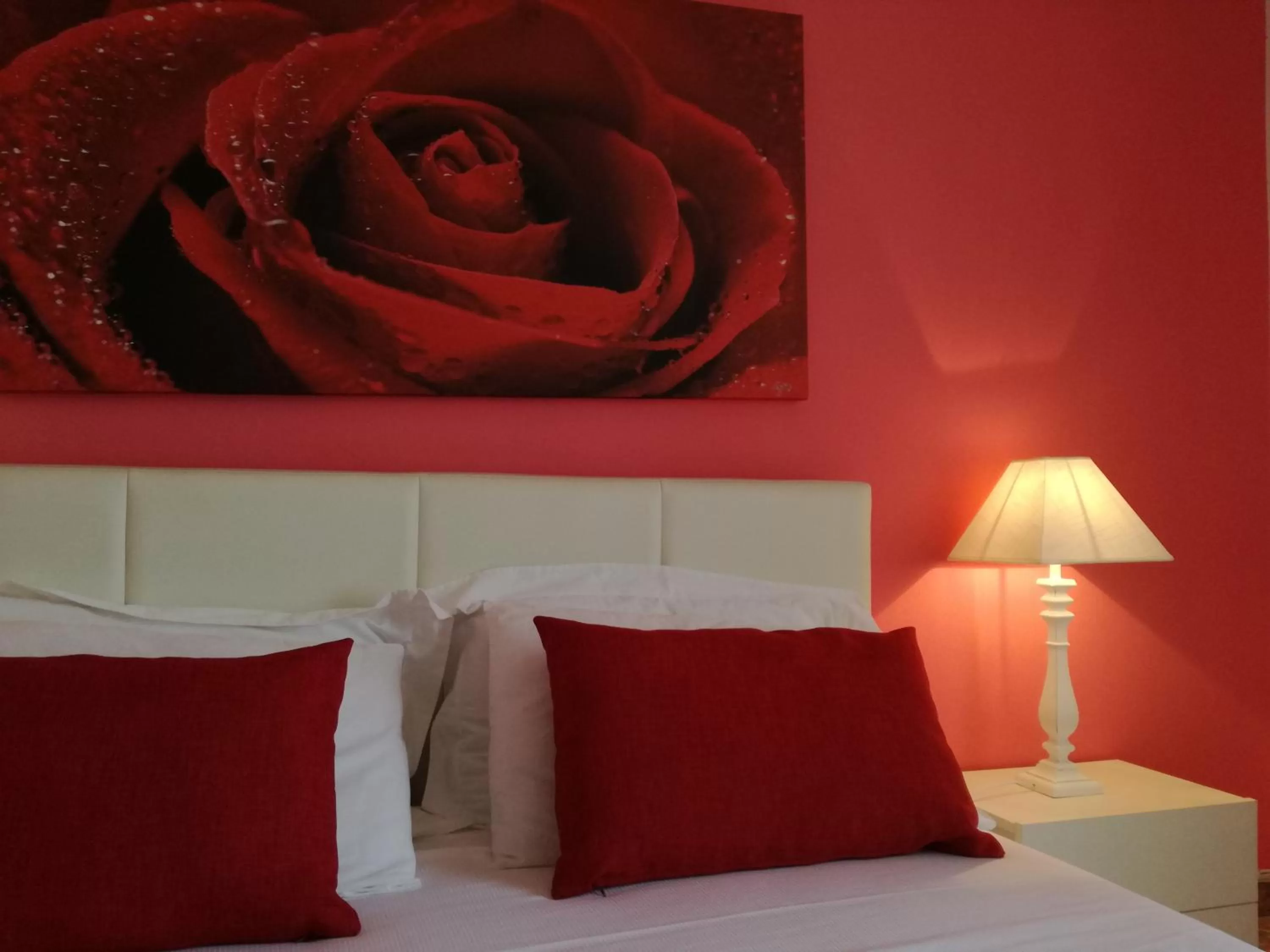 Decorative detail, Bed in Casa del Corso