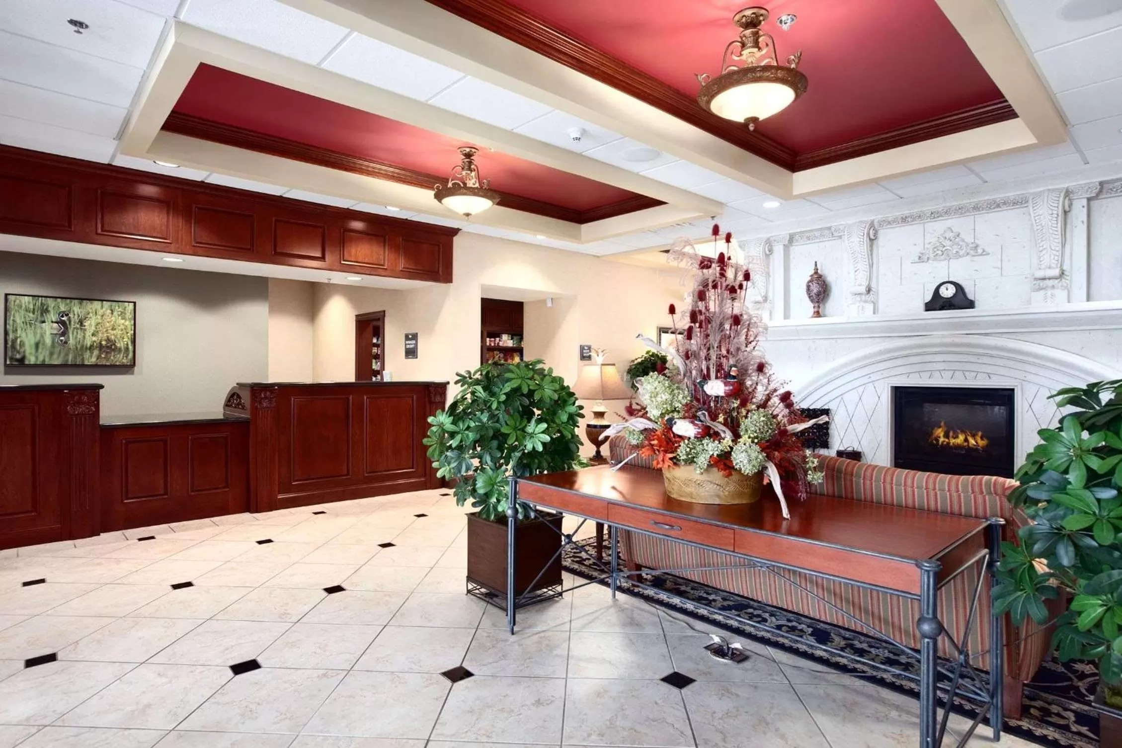 Lobby or reception in Homewood Suites by Hilton Decatur-Forsyth