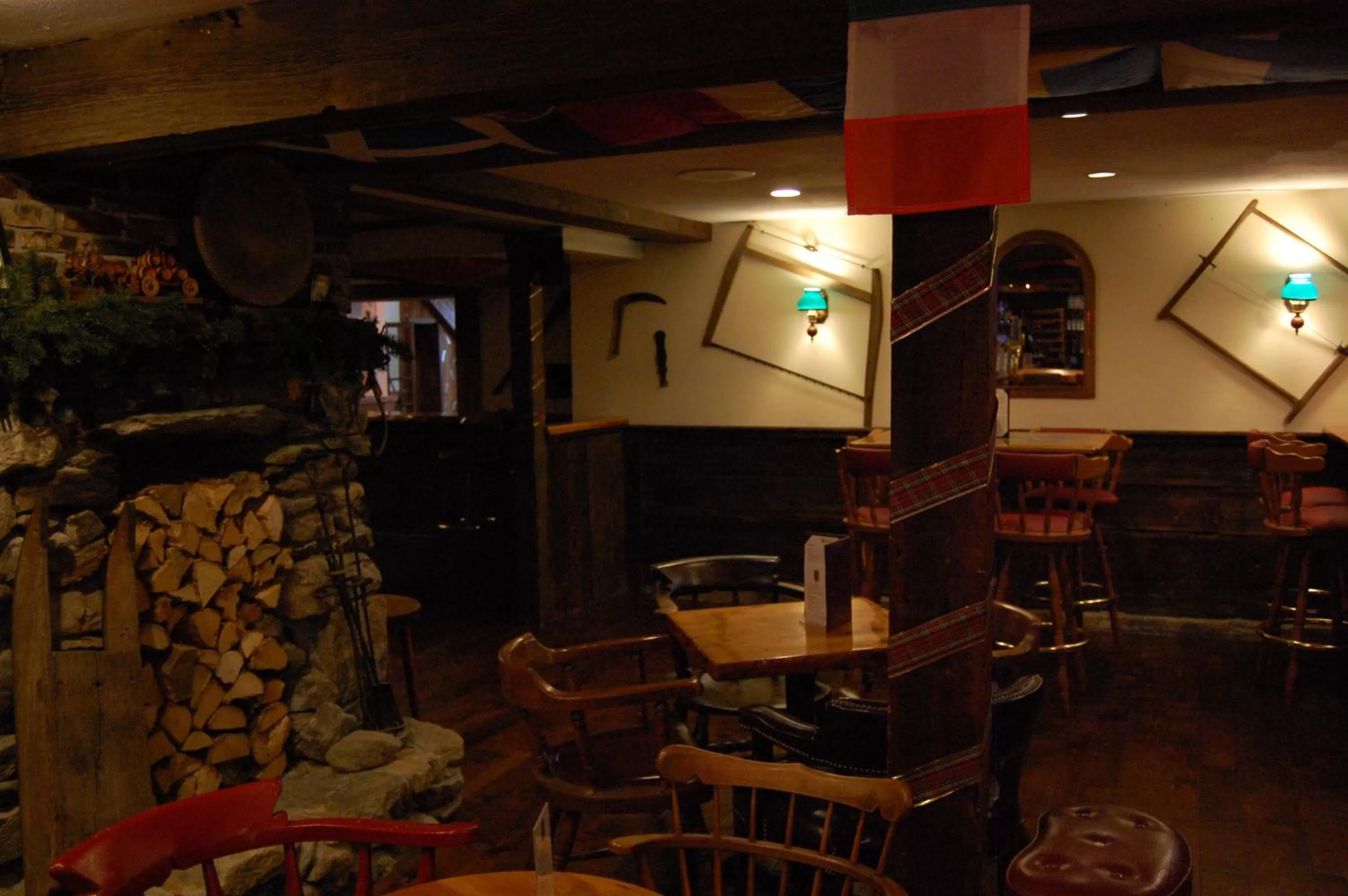 Evening entertainment in Summit Lodge