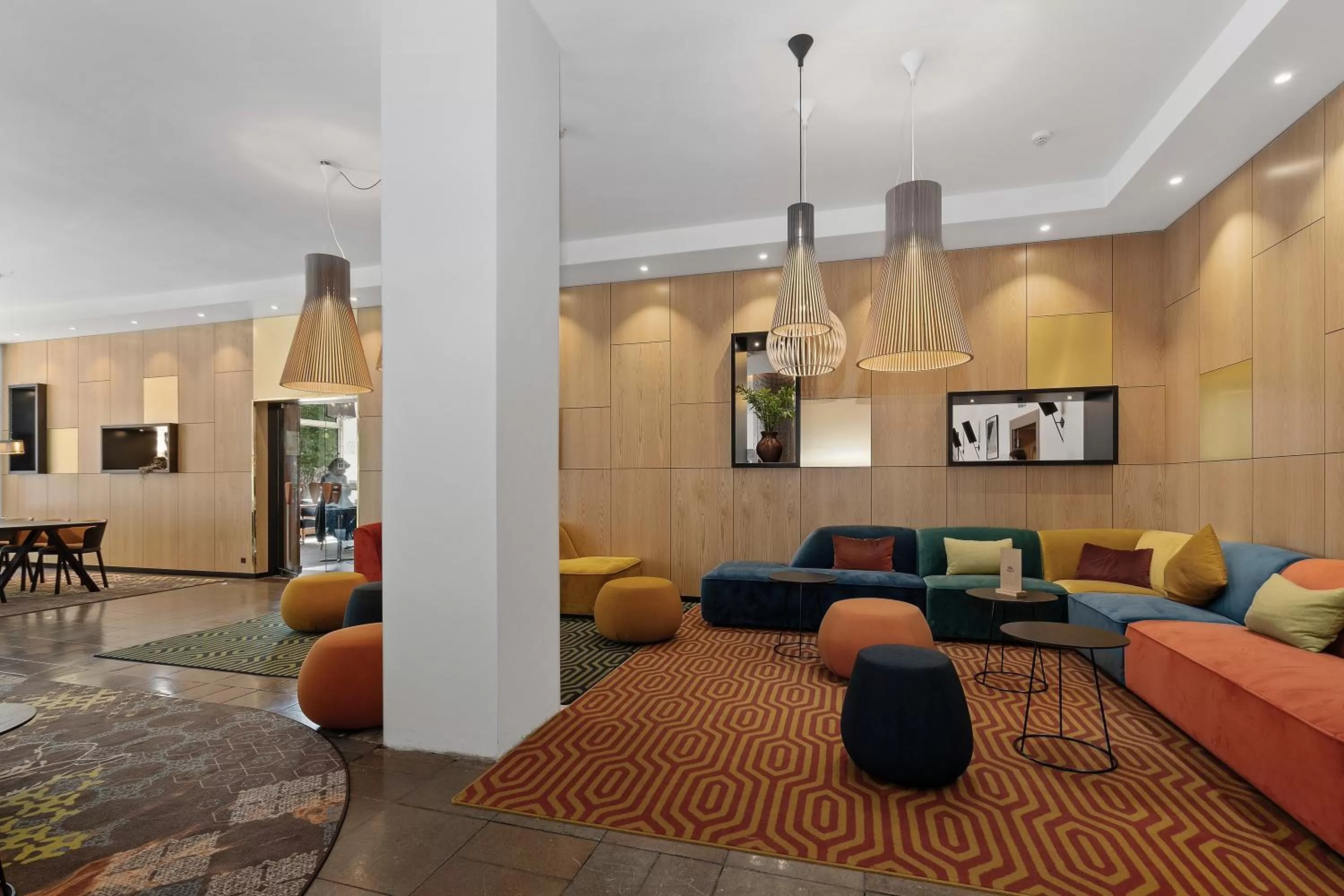 Lobby or reception in ProfilHotels Richmond