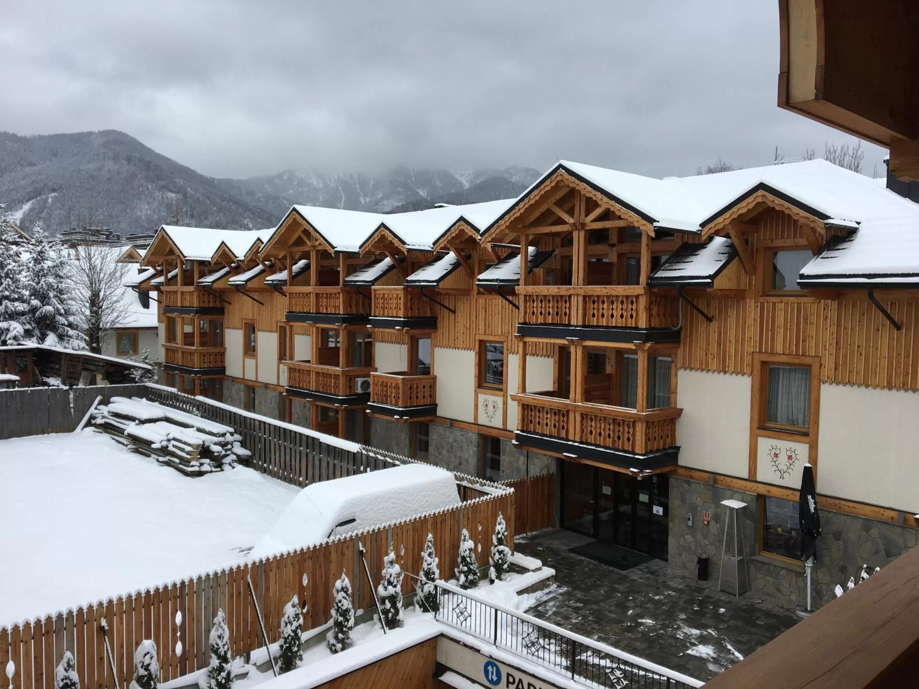 Property building in Aparthotel Giewont