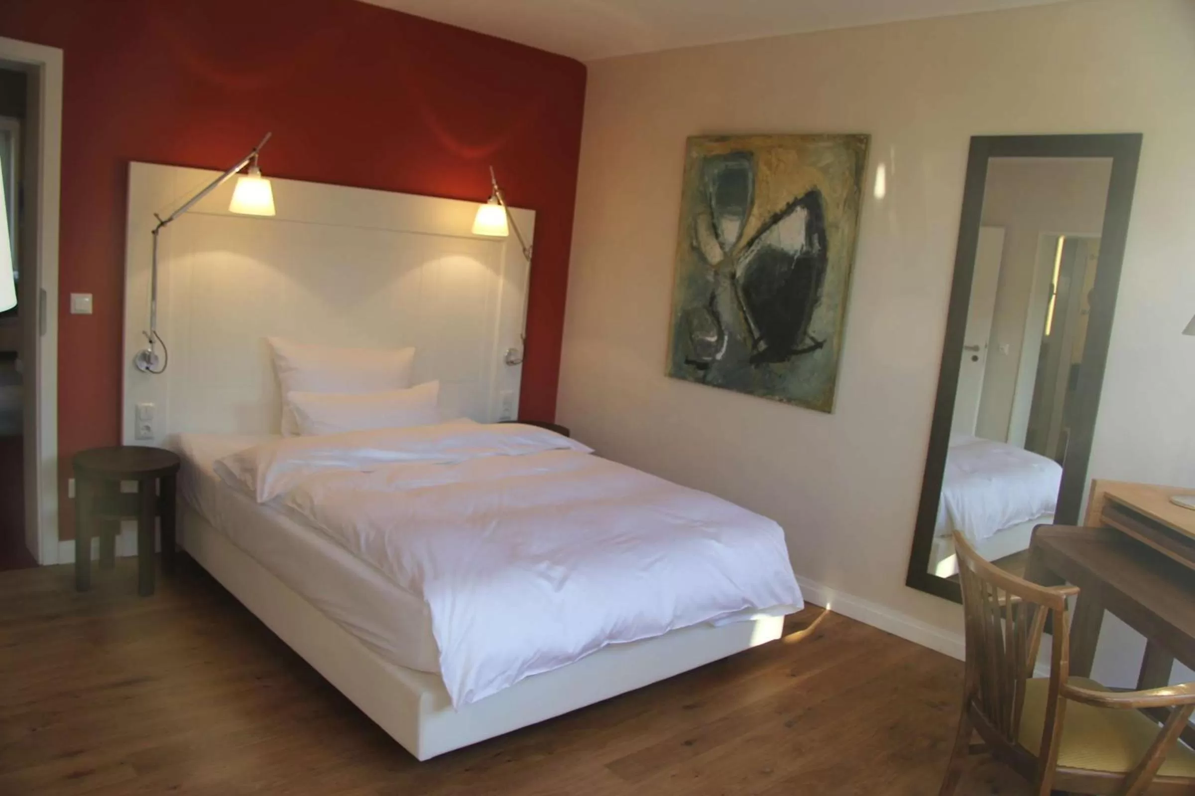 Photo of the whole room, Bed in Kloster Steinfeld Gästehaus