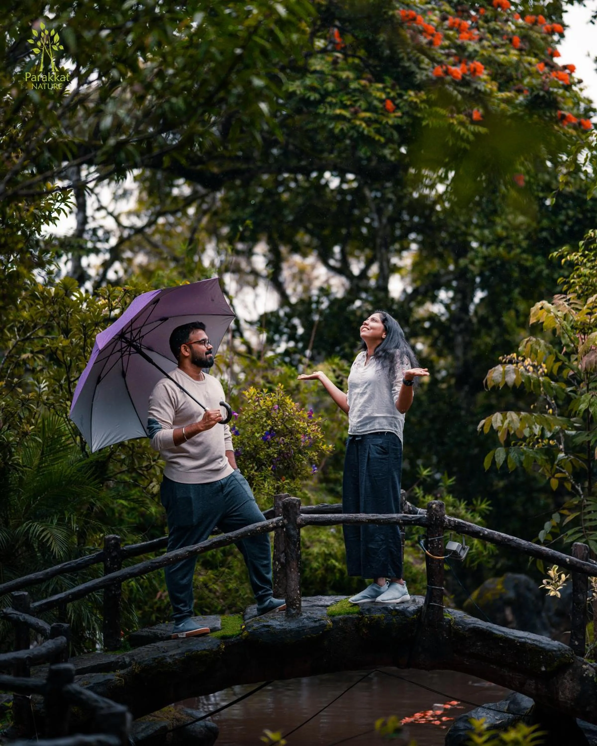 Garden in Parakkat Nature Resort