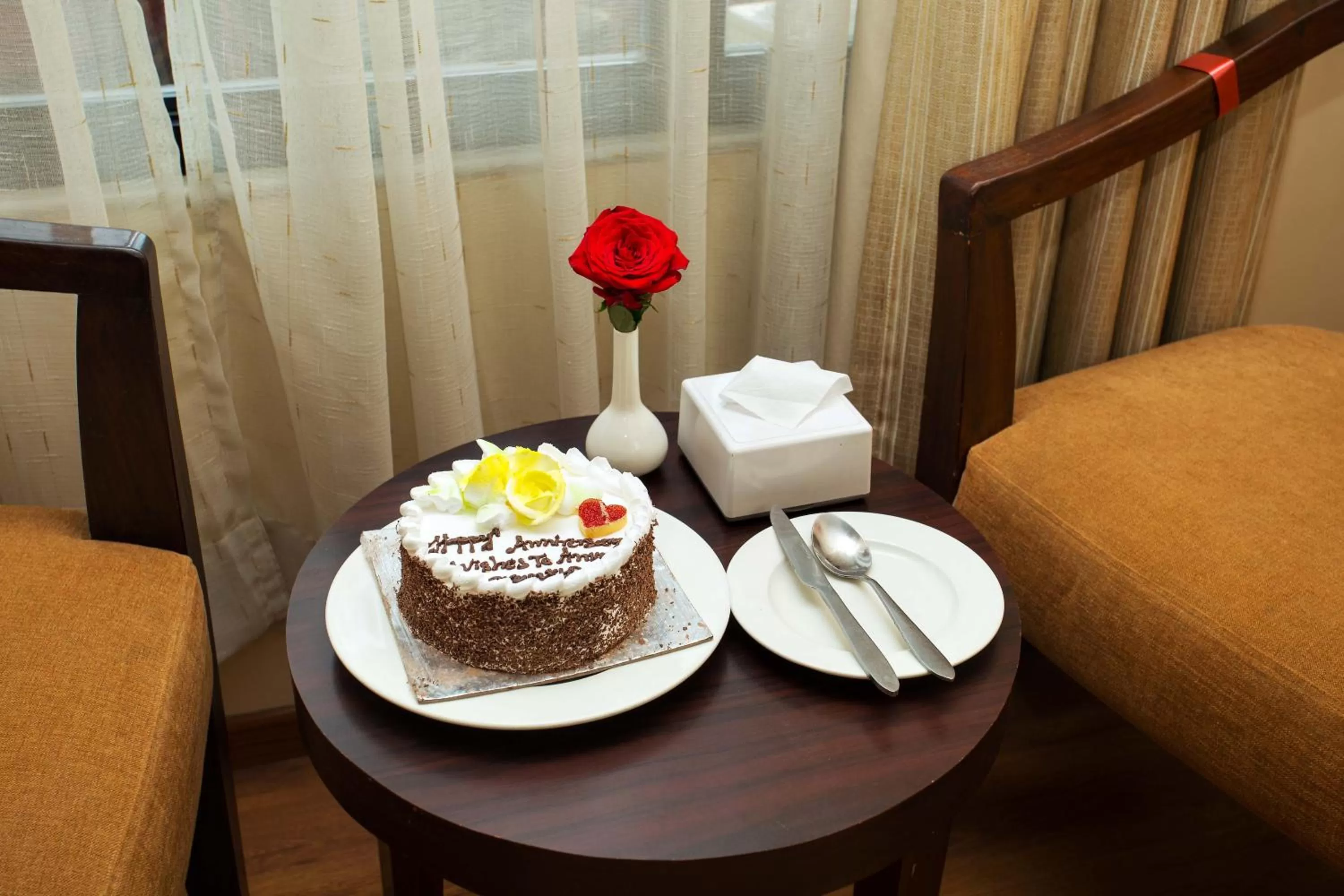 Food in Hotel Jay Suites