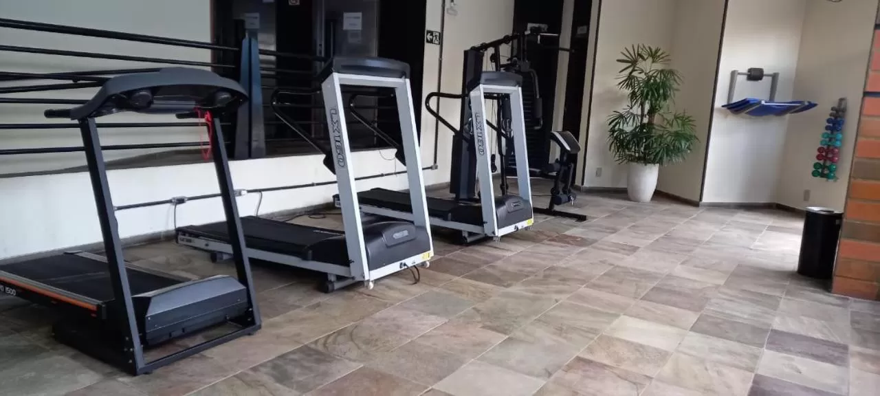 Fitness centre/facilities in Cheverny Apart Hotel