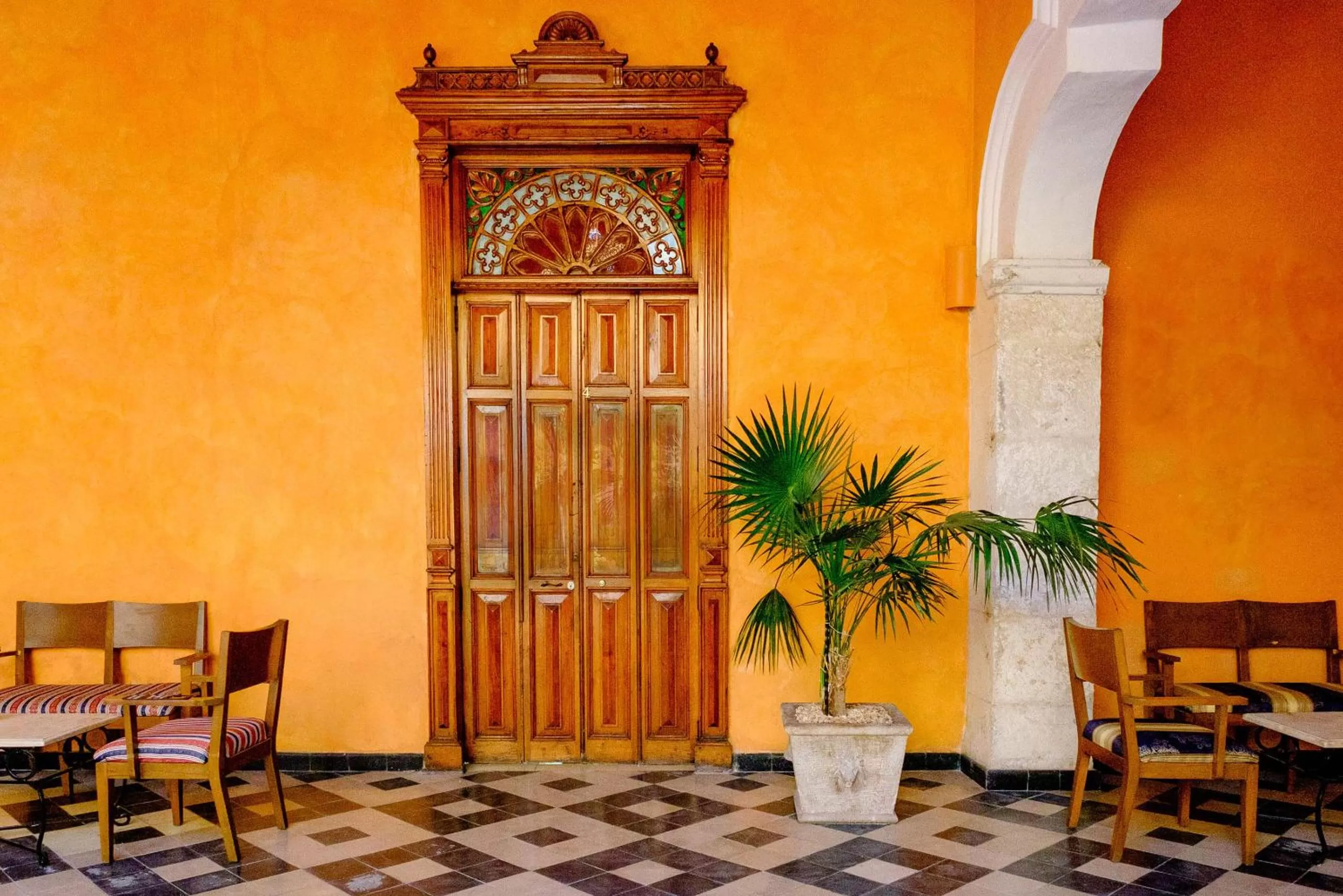 Dining area in Viva Merida Hotel Boutique
