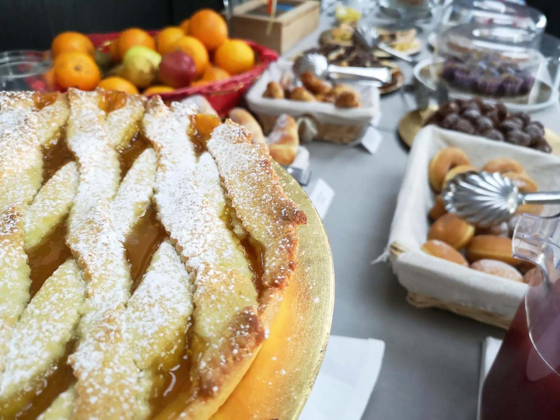 Buffet breakfast in Sicilia Hotel Spa