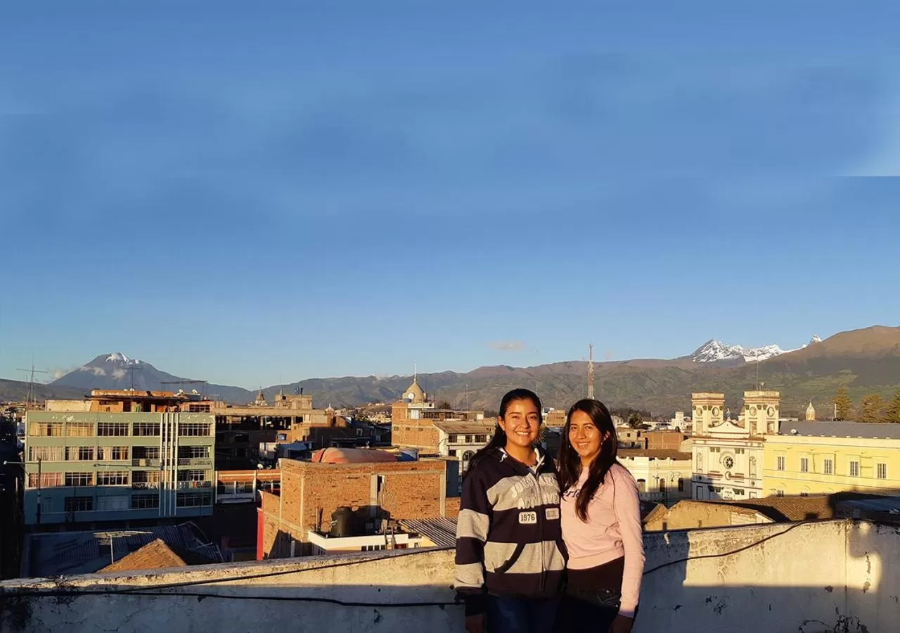 Bird's eye view in La Merced Plaza Hospedaje
