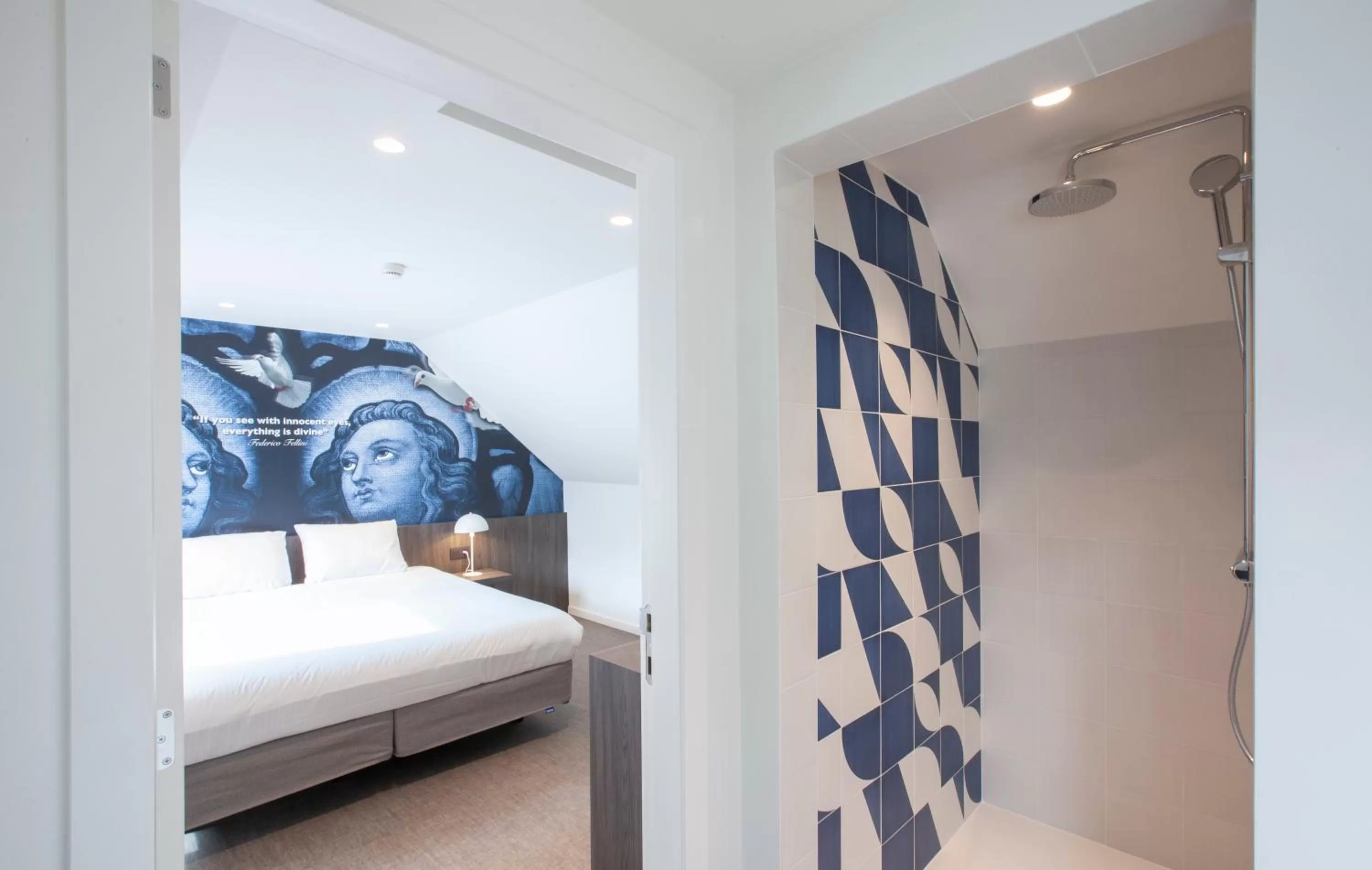 Bed in Hotel The Shepherd