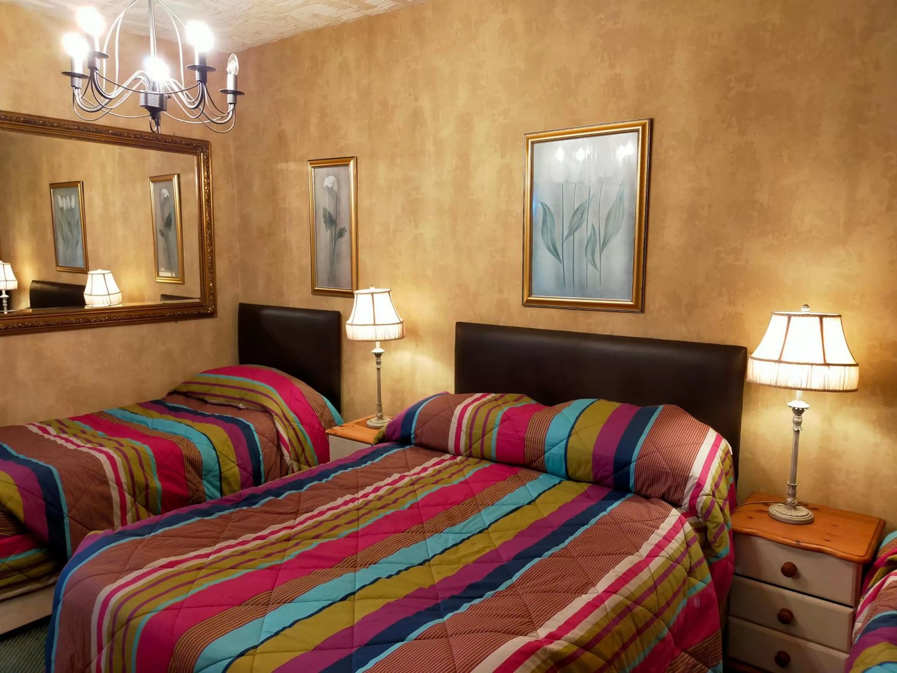 Bed in Hotel Babylon