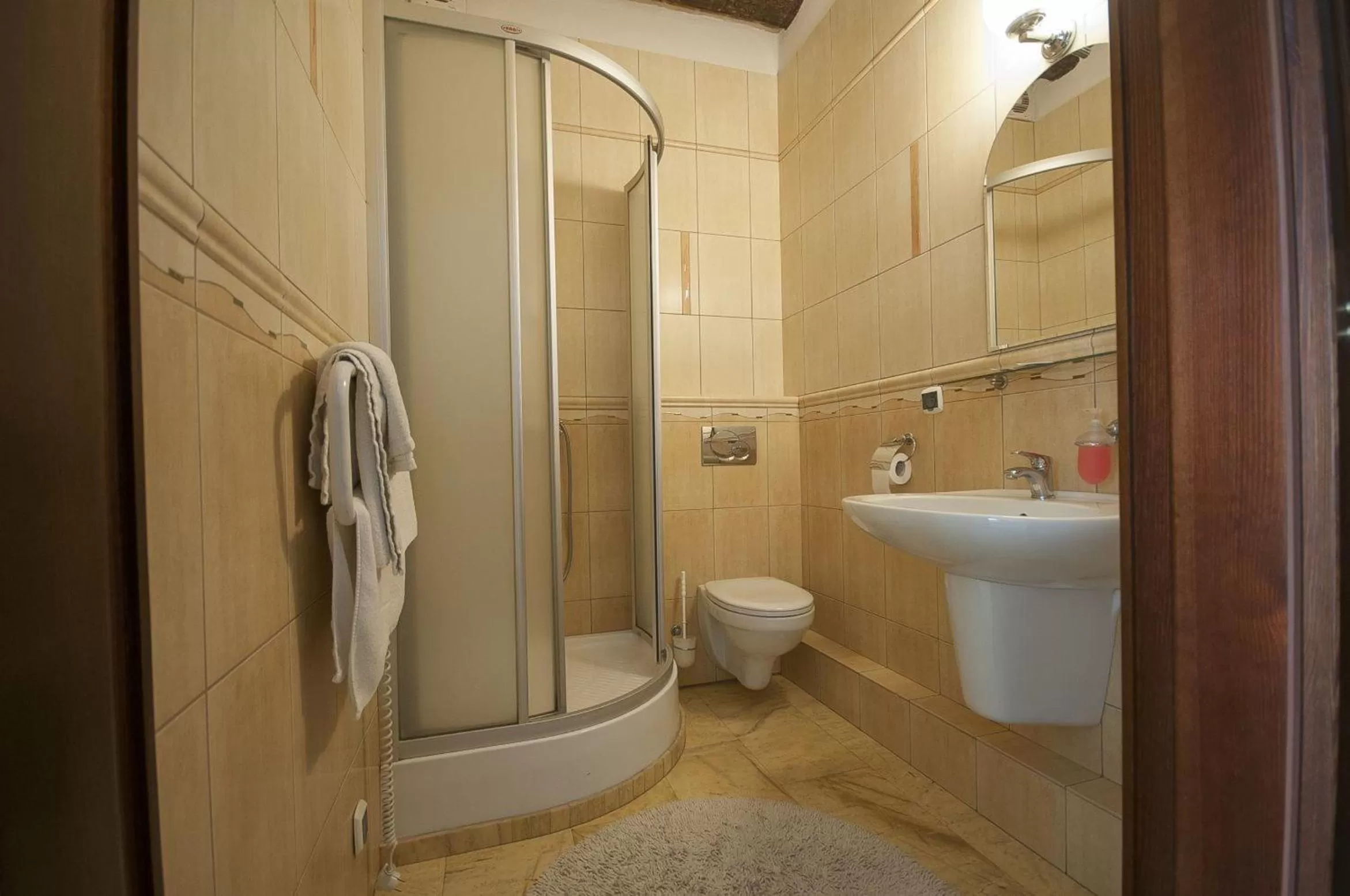 Bathroom in Hotel Restauracja Pod Parowozem