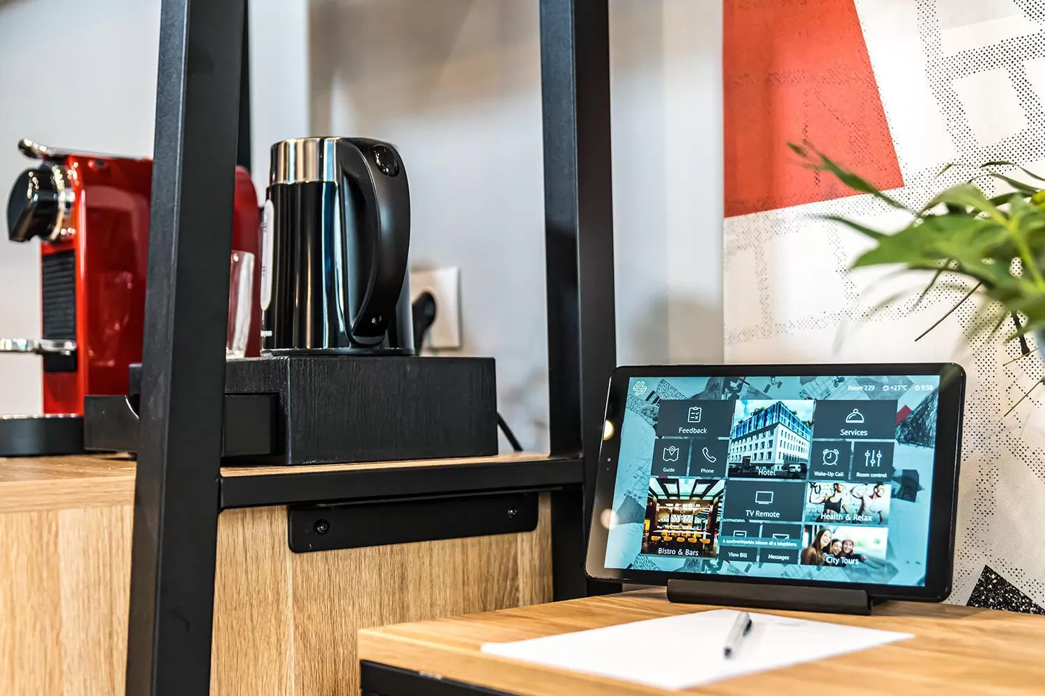 Coffee/tea facilities in Up Hotel Budapest