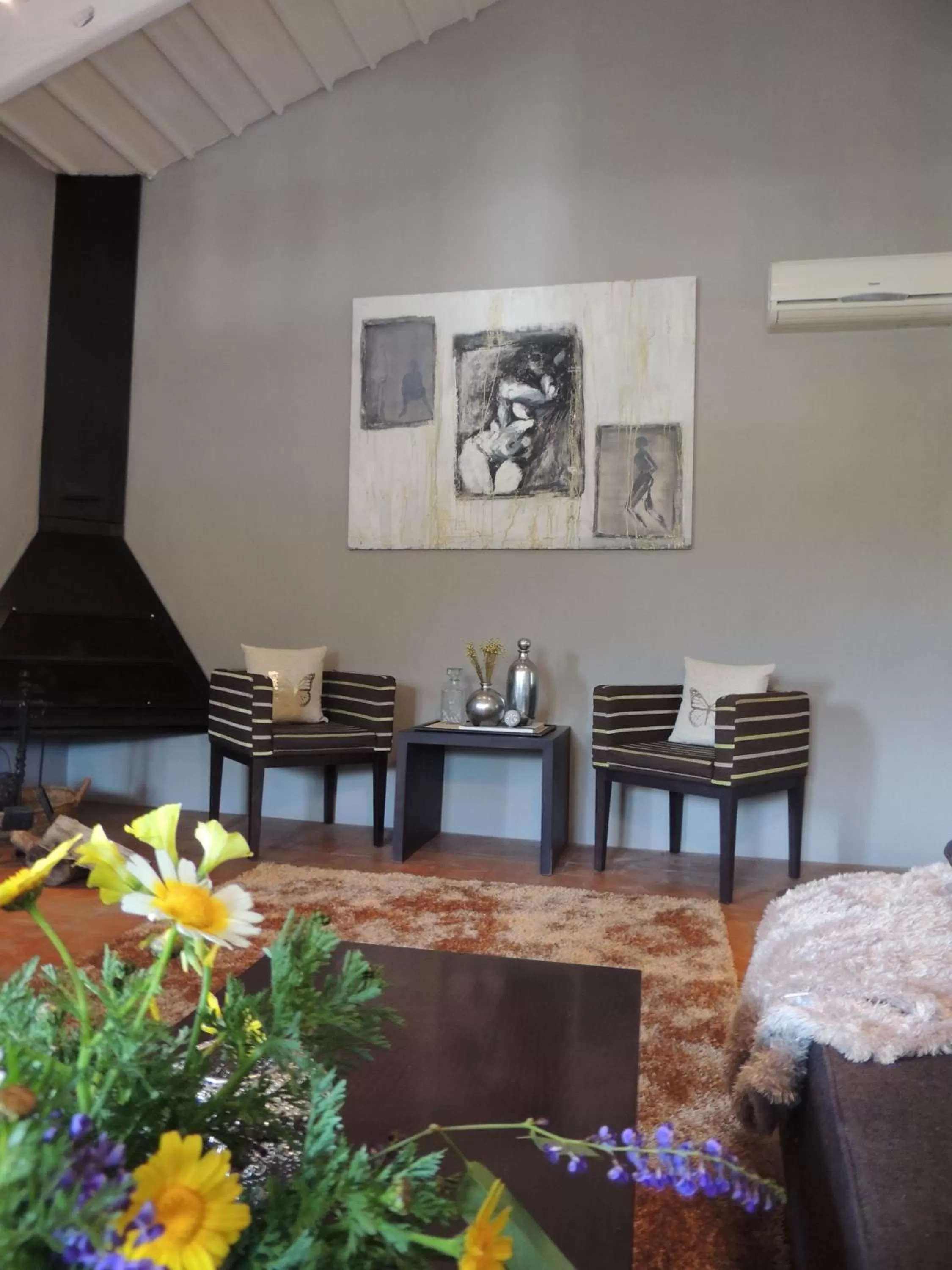 Decorative detail in loftOtel canet