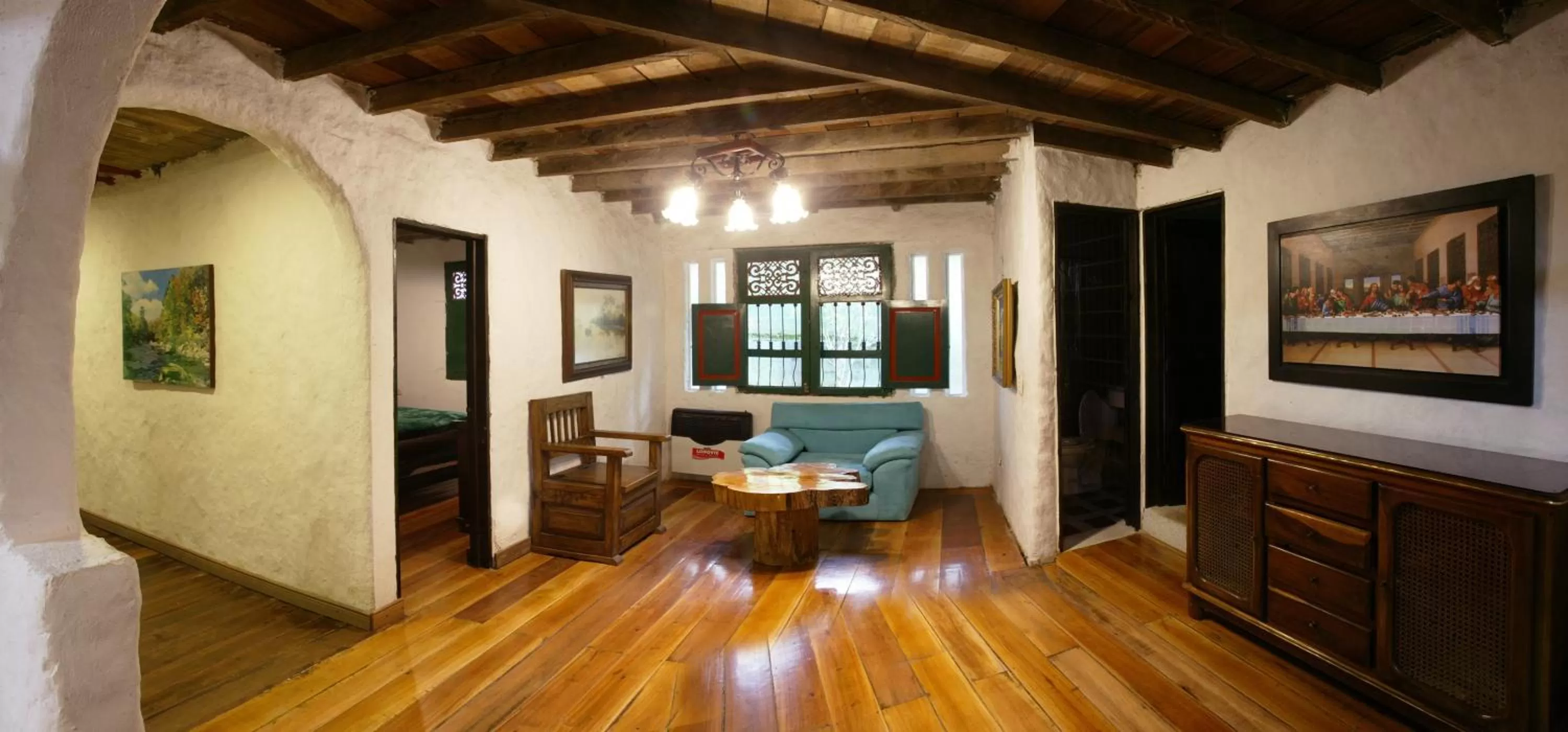 Seating area in Finca Campestre La Adelita B&B