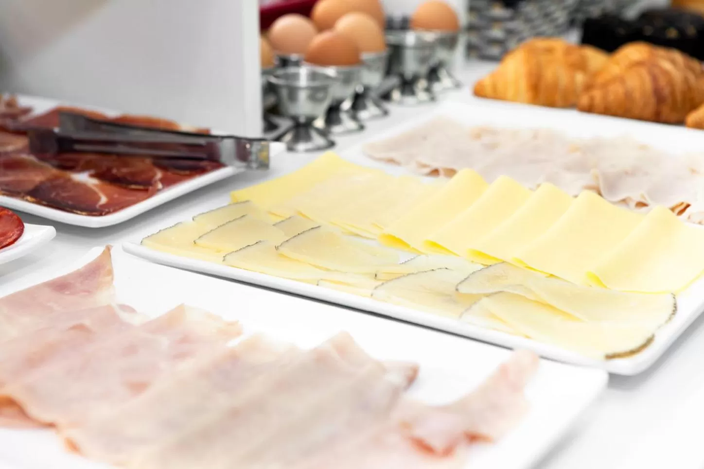 Buffet breakfast in Soho Boutique Capuchinos & Spa