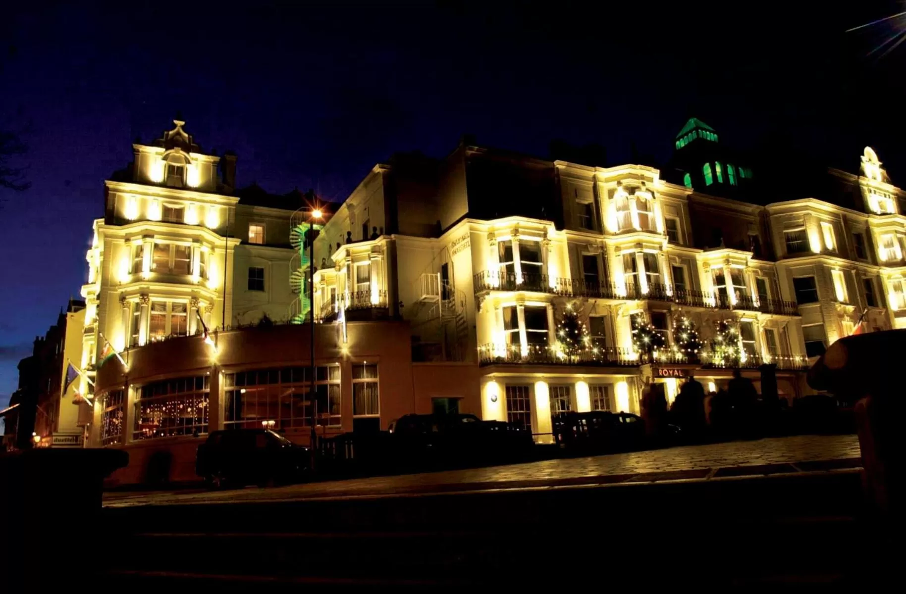 Property building in Royal Hotel