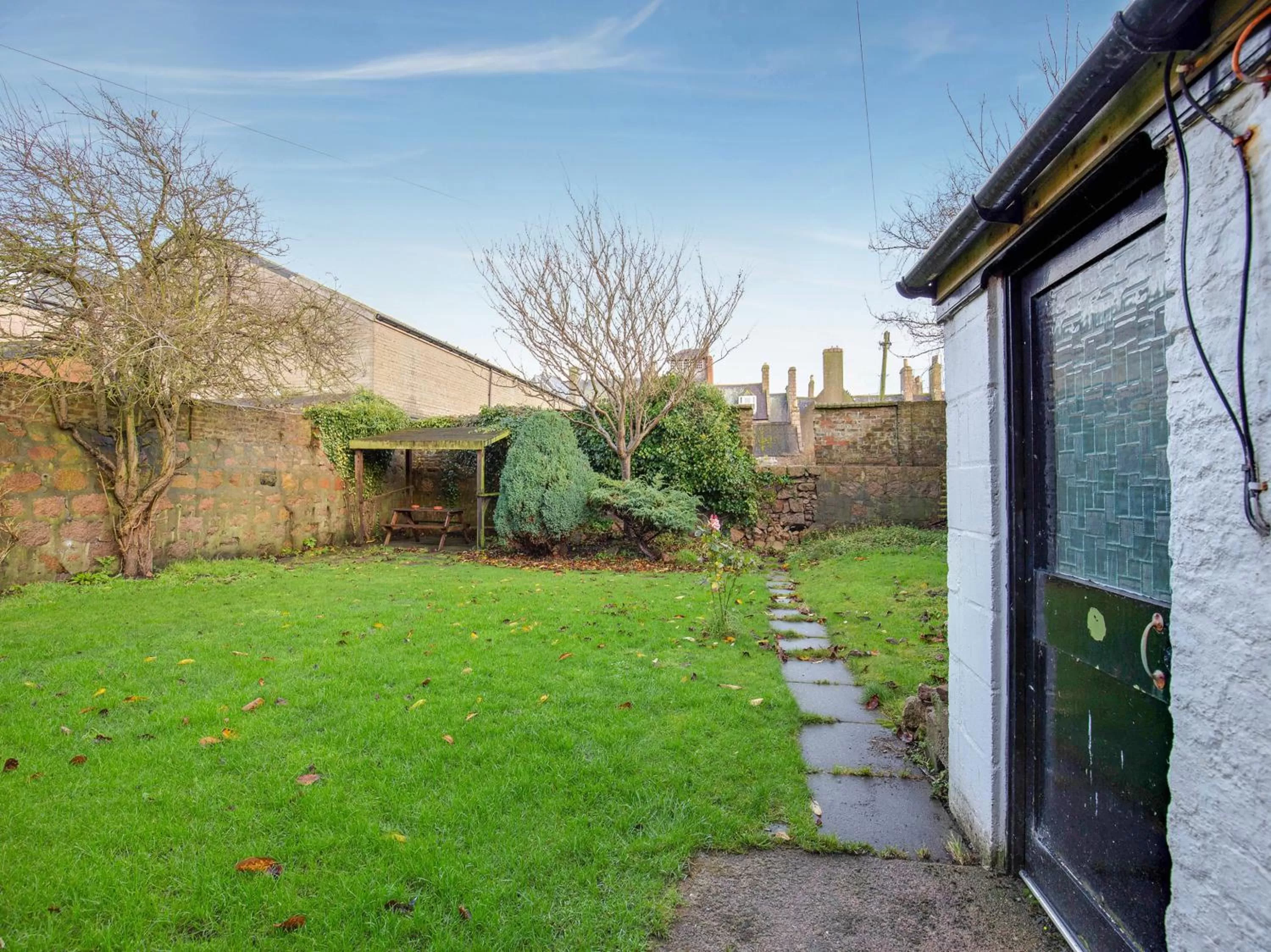 Garden in Lost Guest House Peterhead