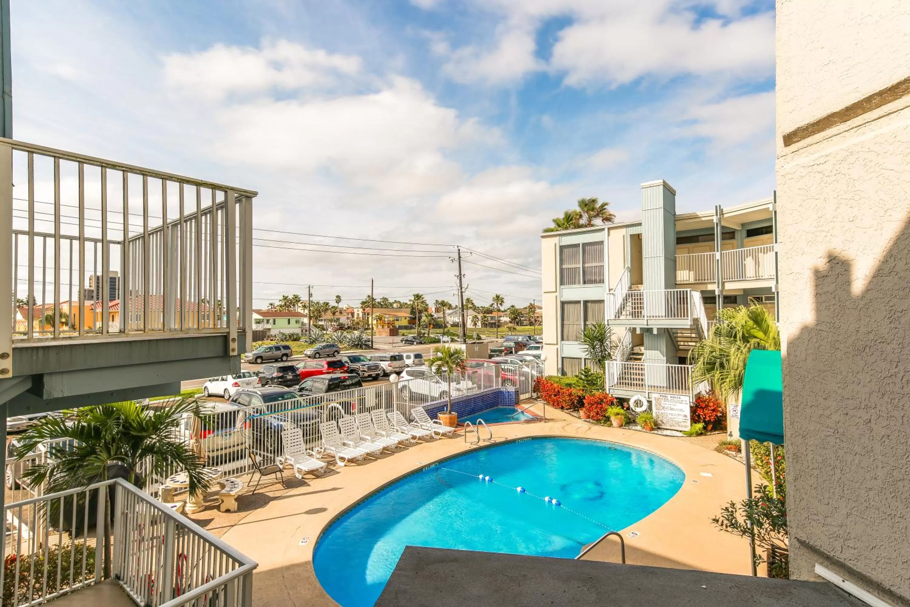 Pool View in La Internacional Condominiums #210
