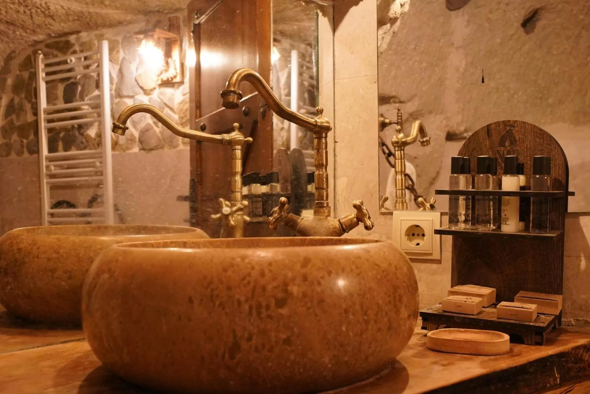 Bathroom in Cappadocia Nar Cave House & Swimming Pool