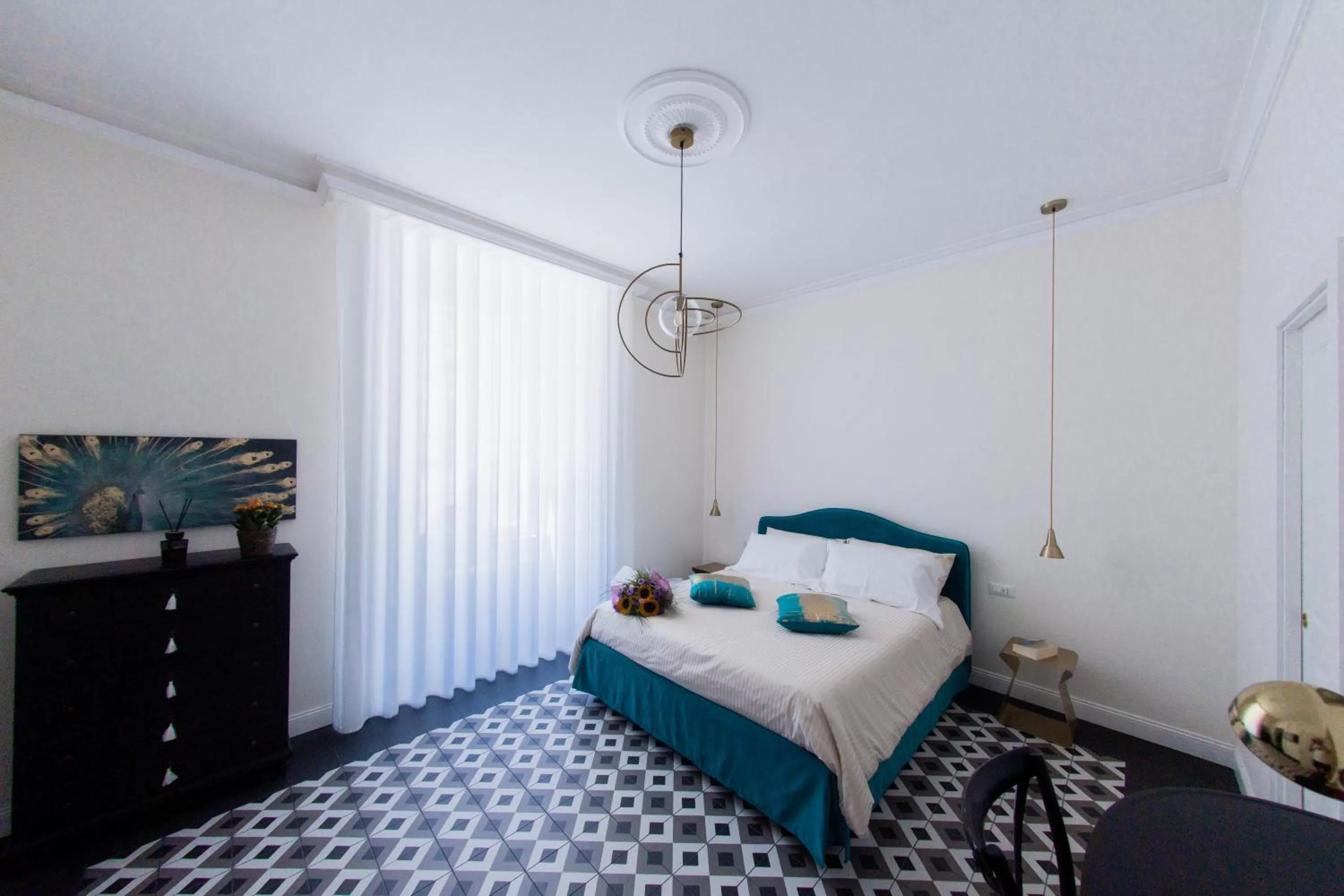 Bedroom, Bed in Novecento