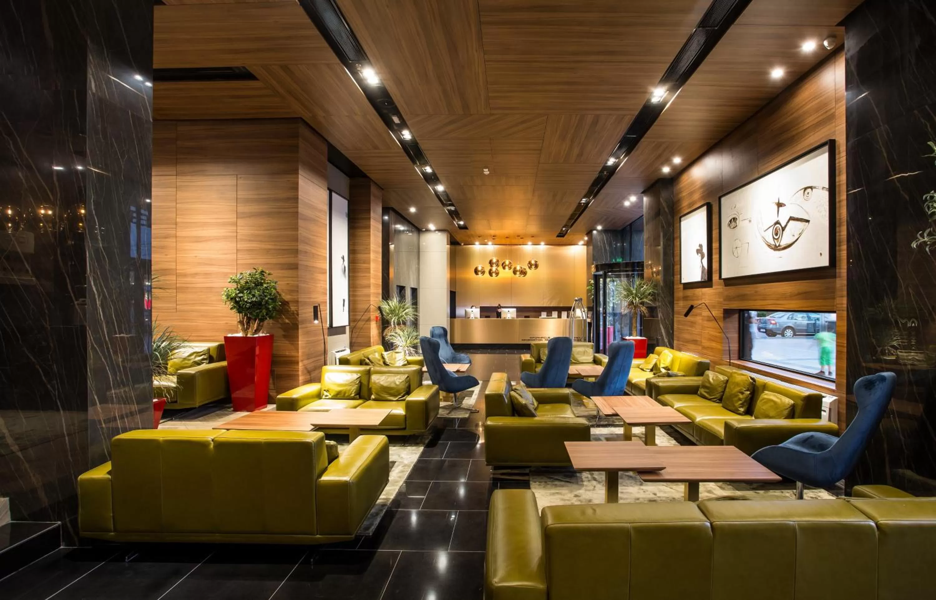 Lobby or reception in Ambasador Hotel