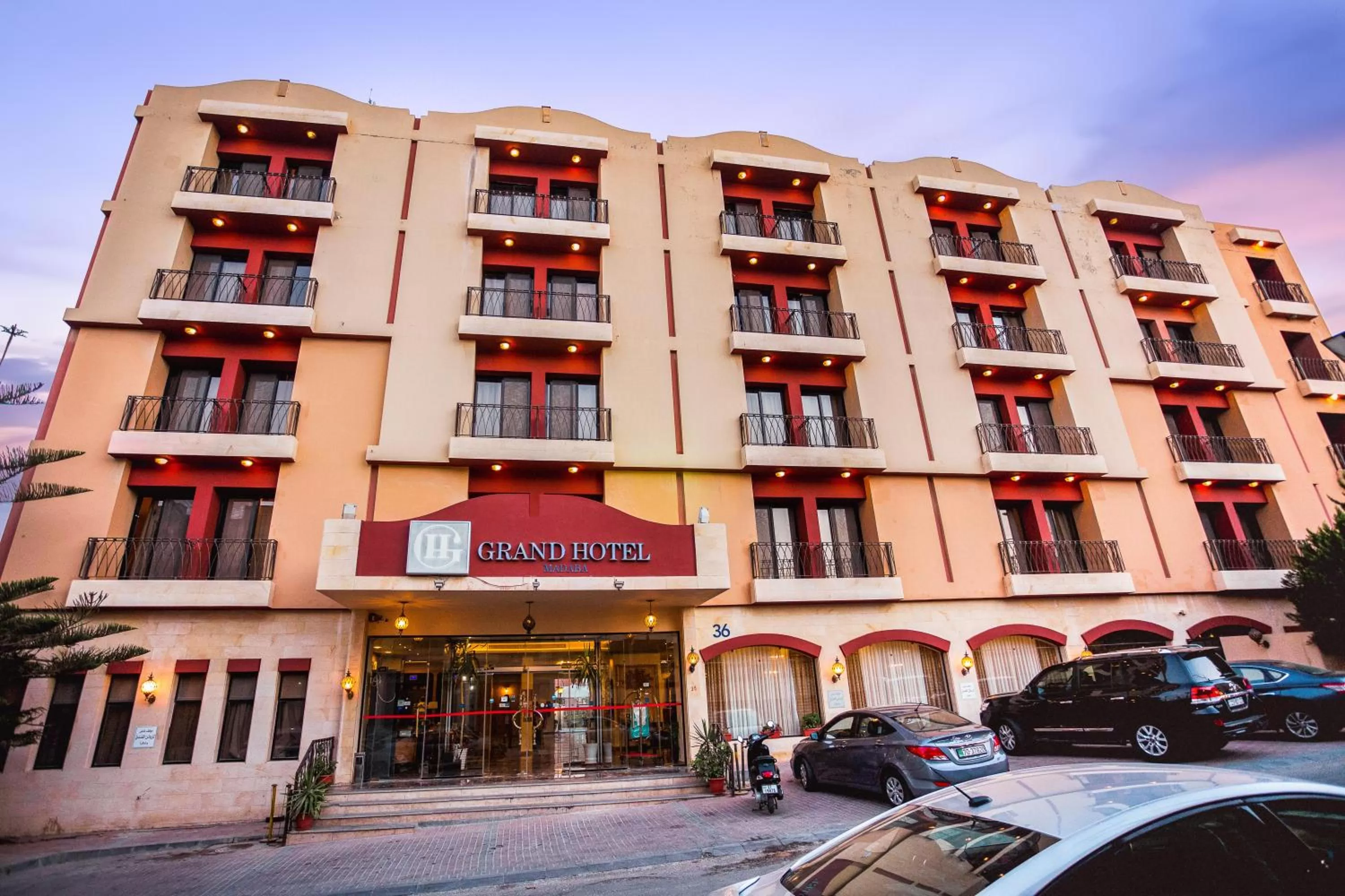 Property building in Grand Hotel Madaba