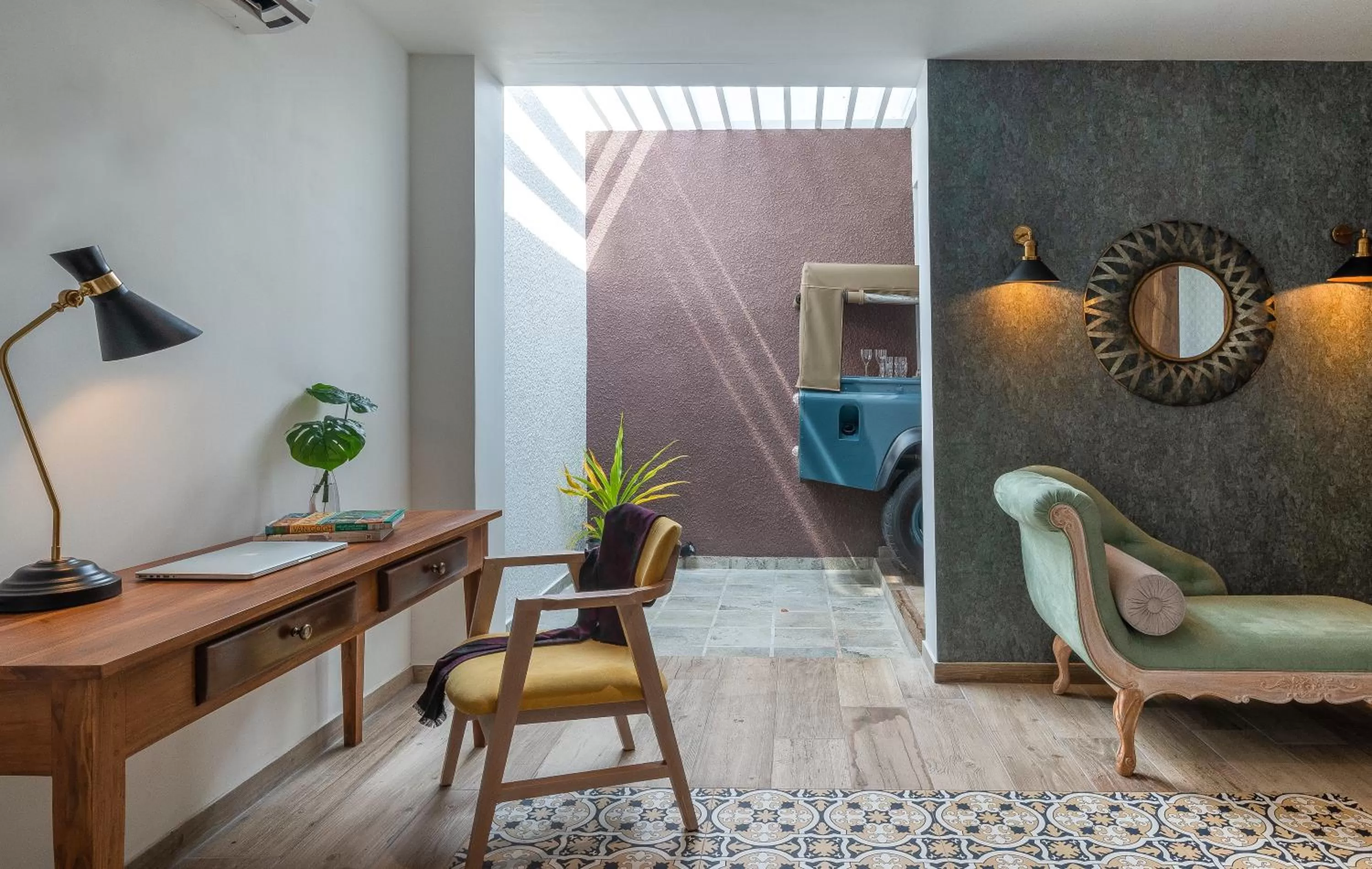 Living room in Triple O Six