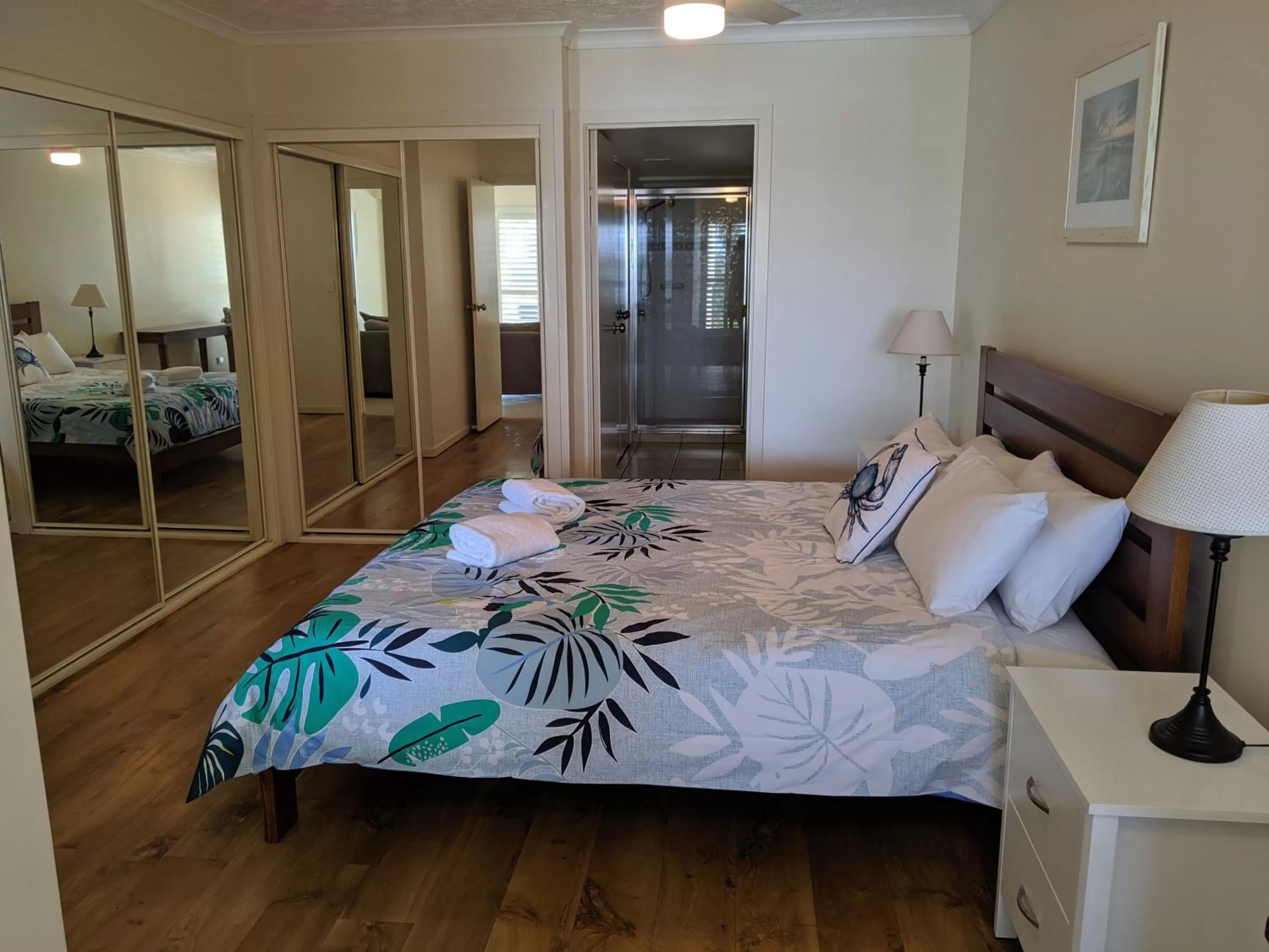Bedroom, Bed in Moorings Beach Resort