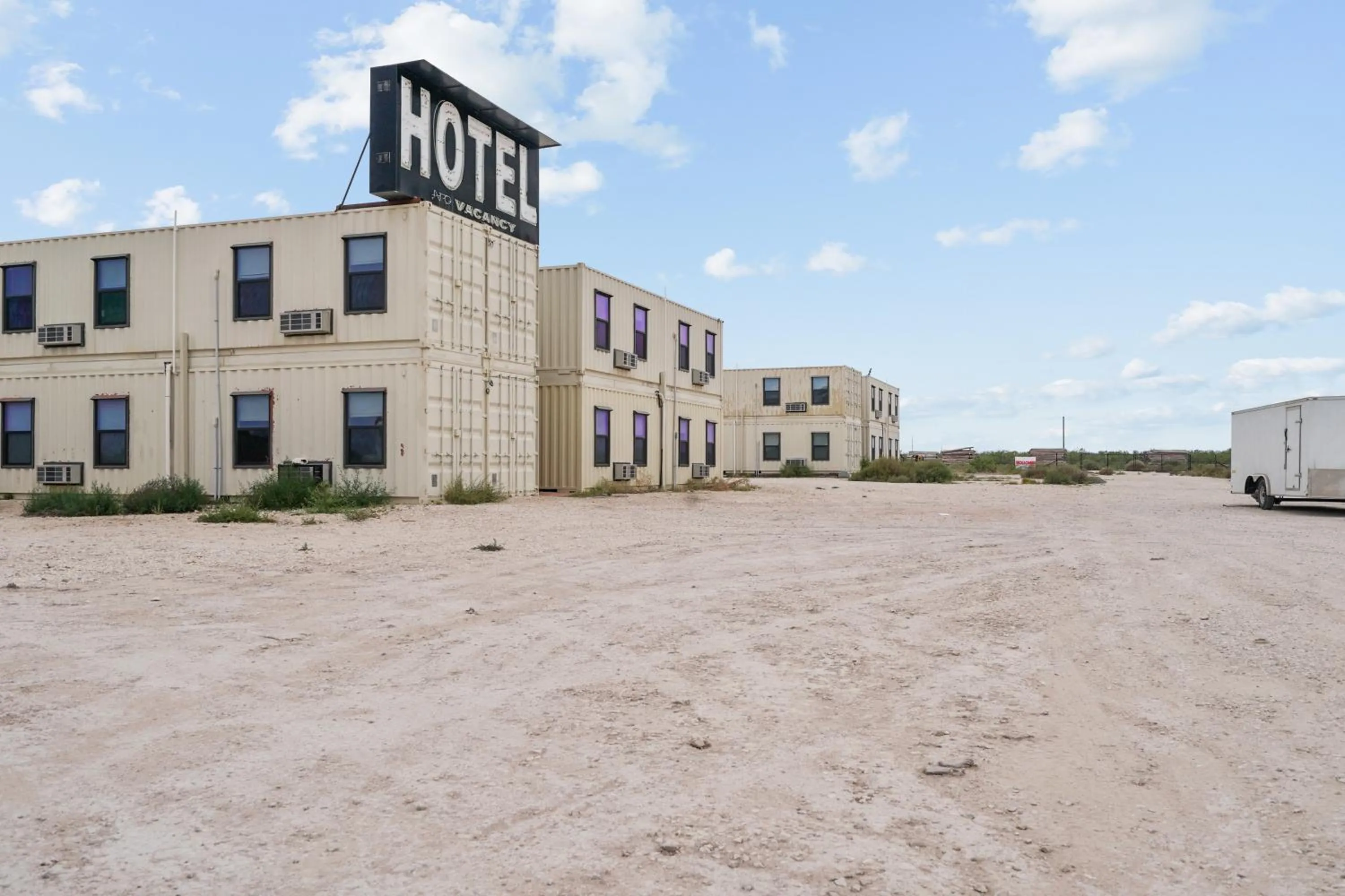 Facade/entrance in The Resource Inn -Big Lake TX