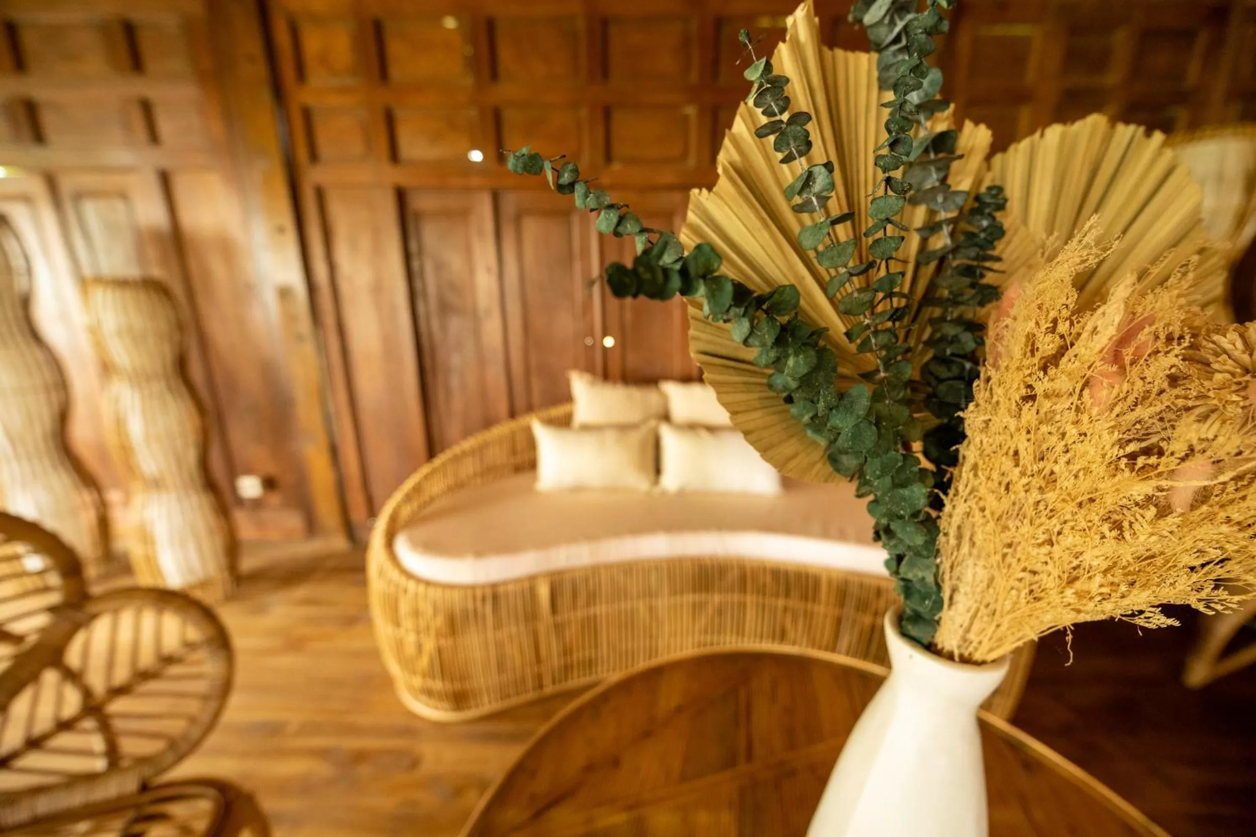 Decorative detail in Tanah Damai Hotel