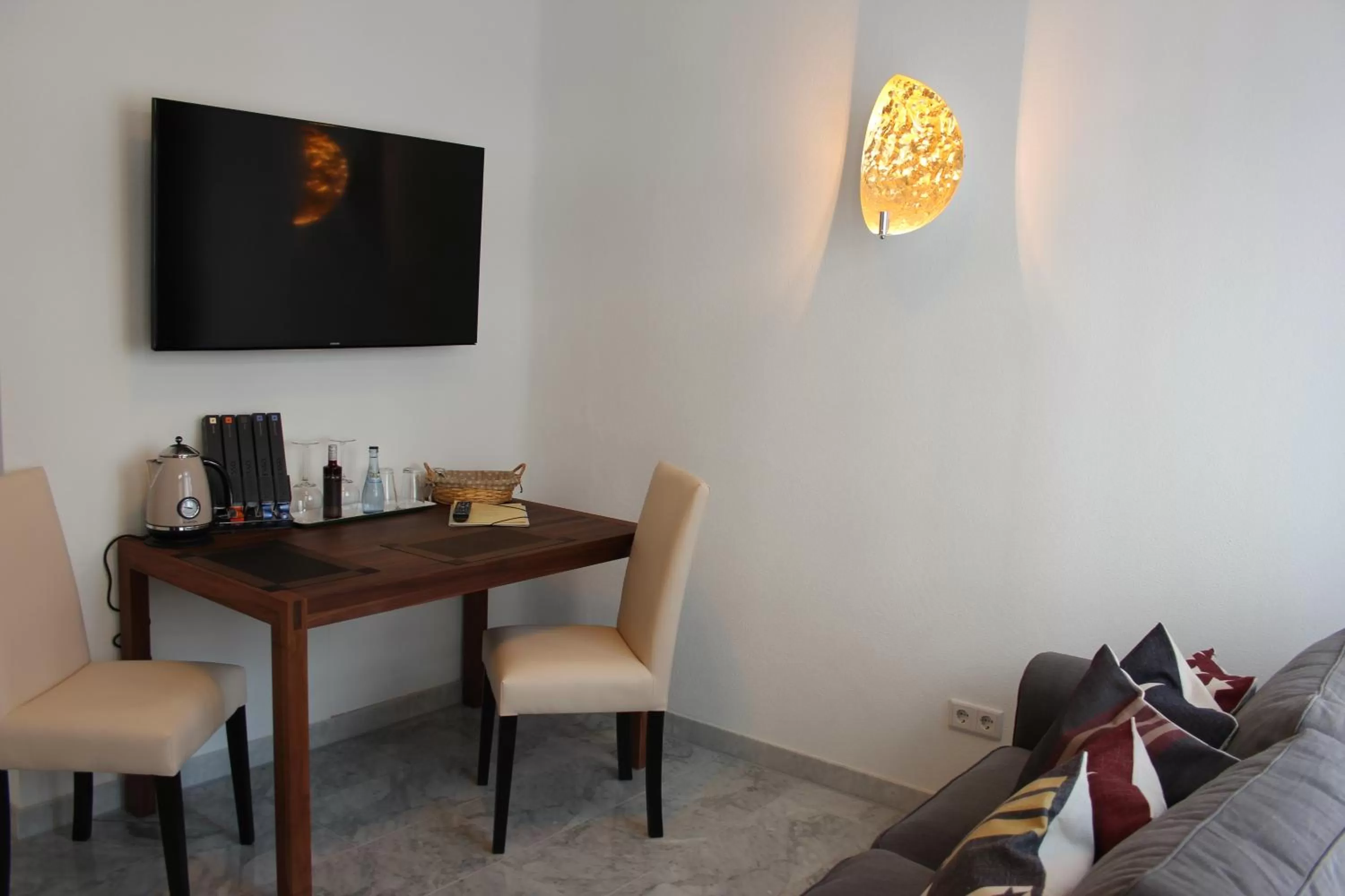 Seating area in Hotel Schmales Haus