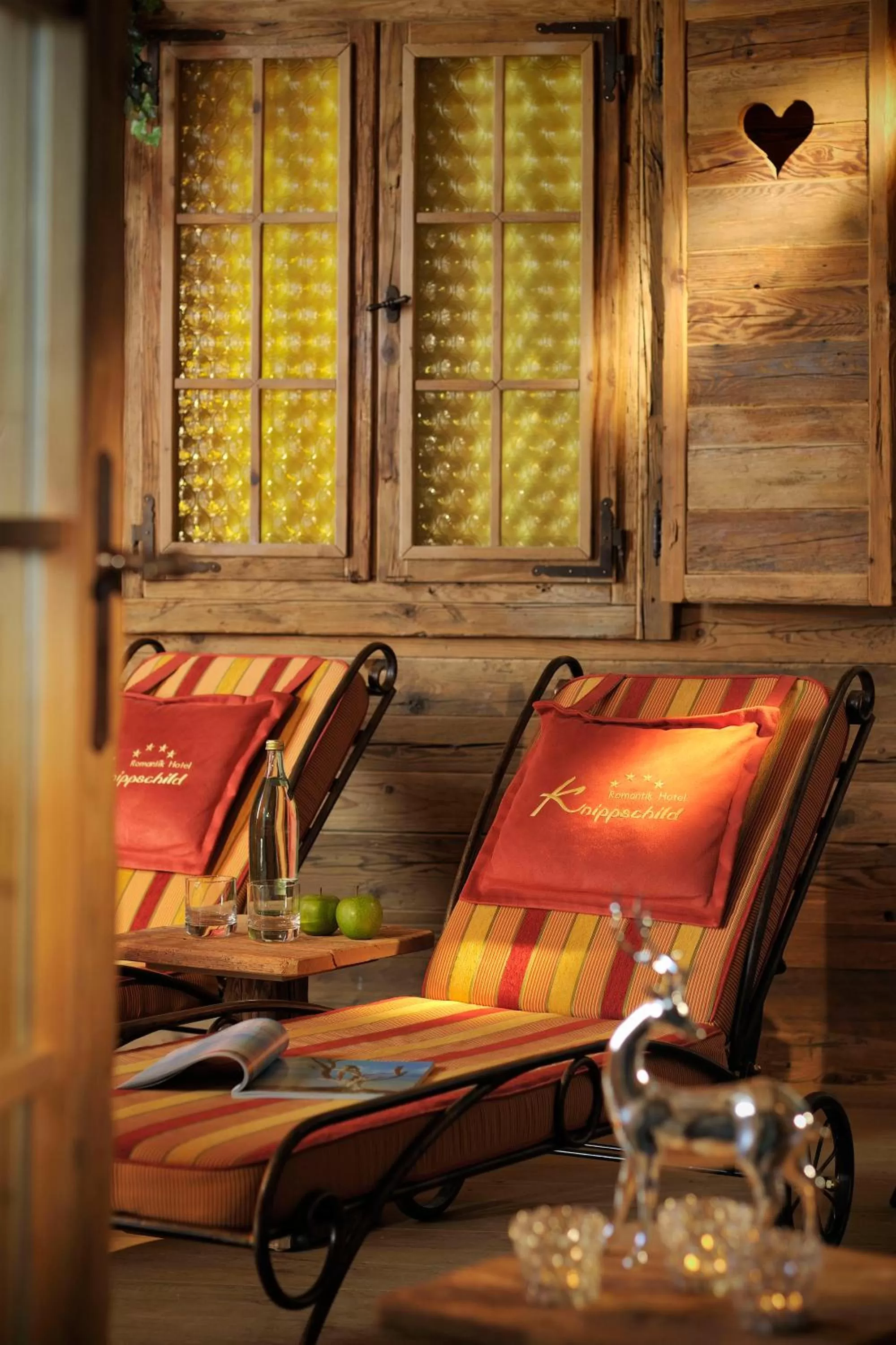 Sauna in Romantik Hotel Knippschild