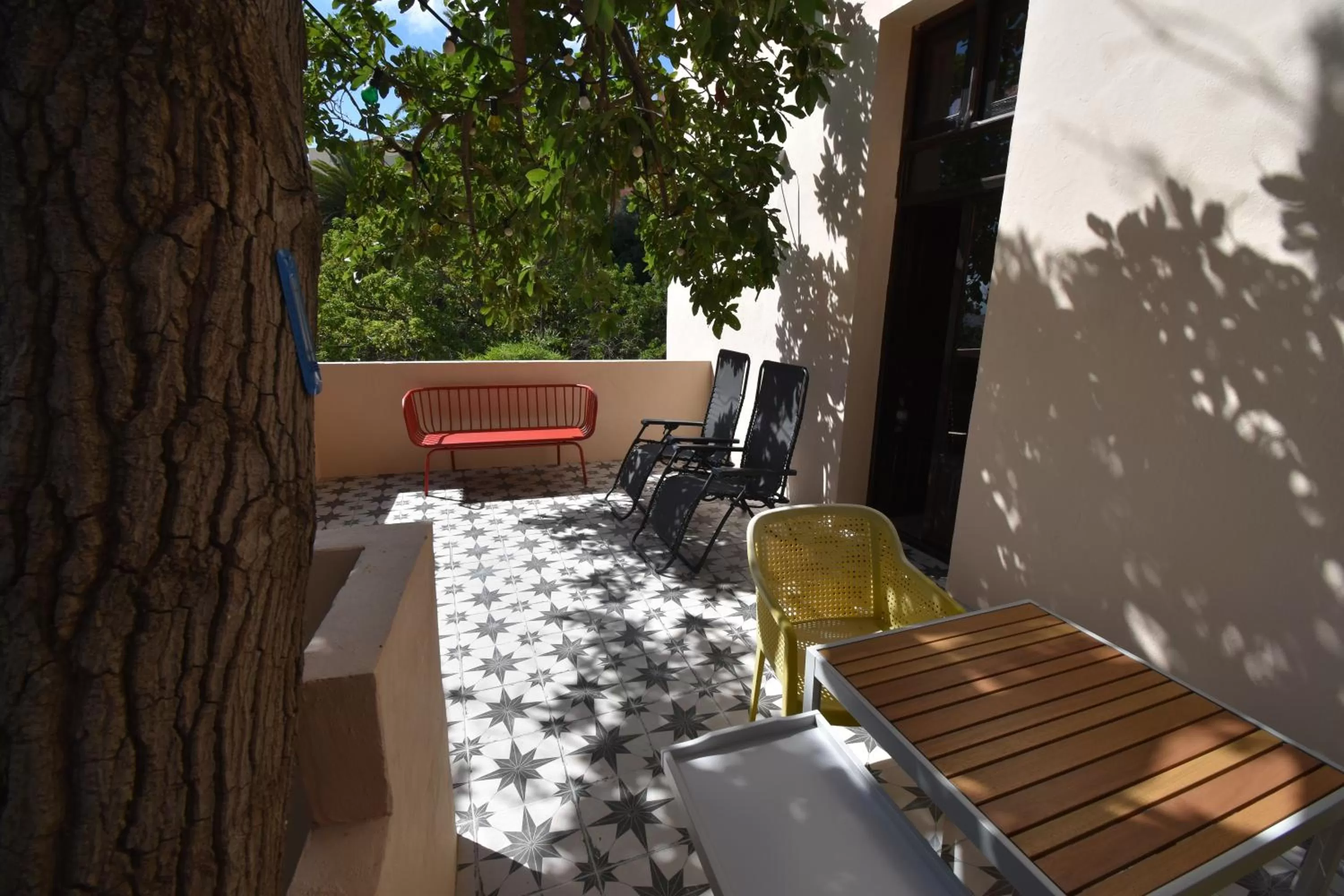 Patio in Villa Nestor