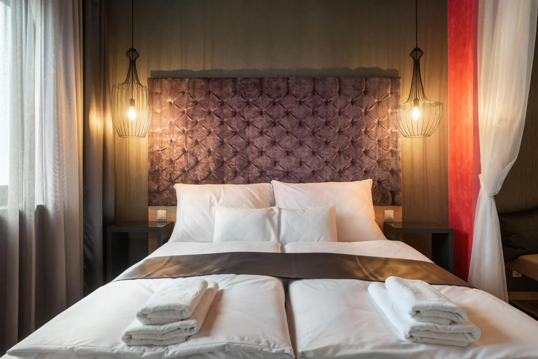 Bed in Onyx Luxury Budapest