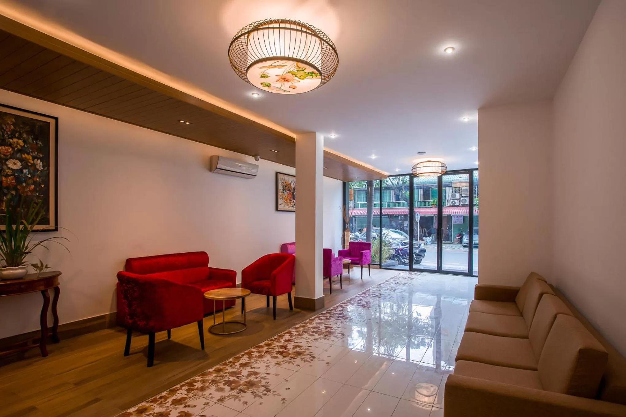 Seating area in Orussey One Boutique