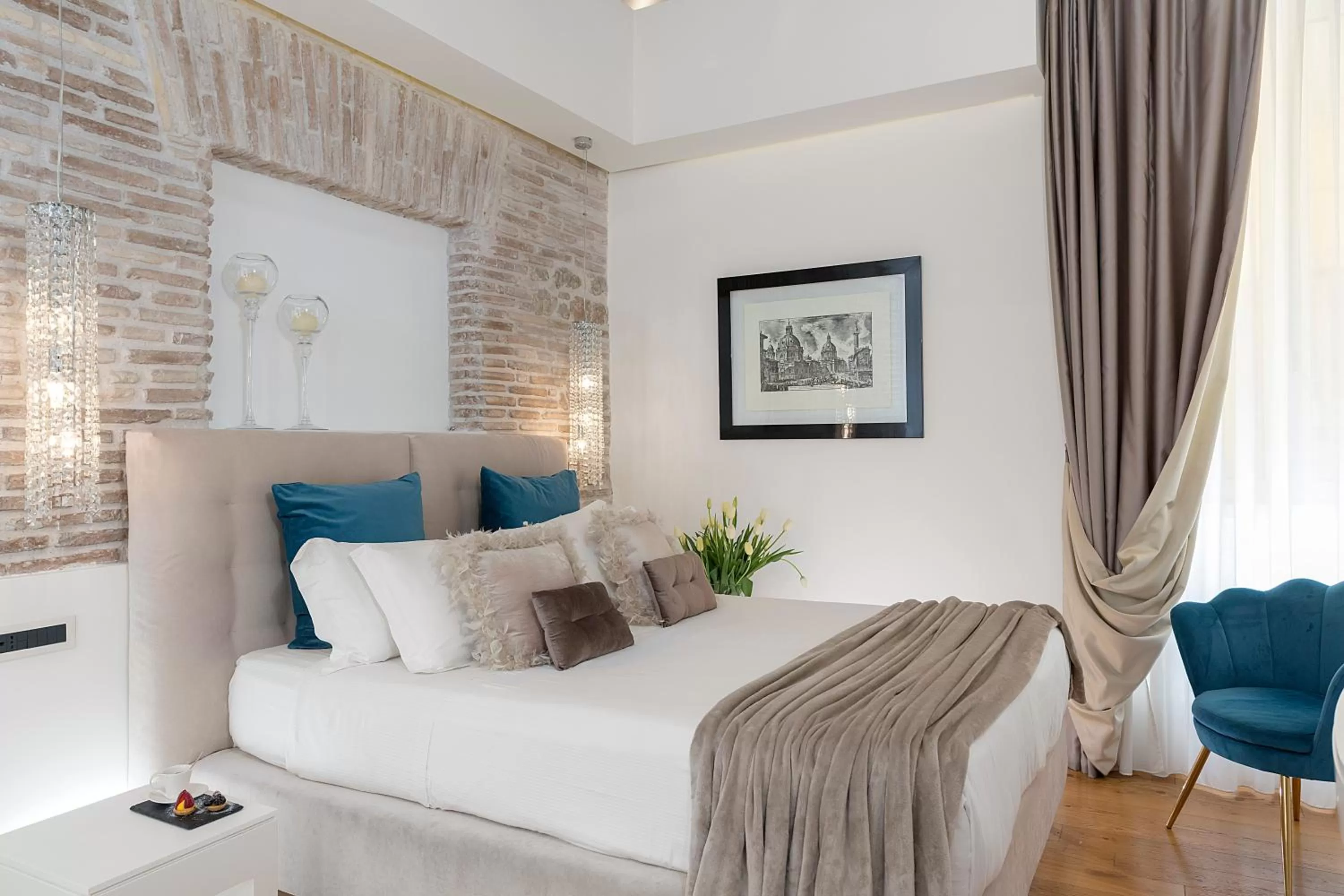 Bed in Argentina Residenza Style Hotel