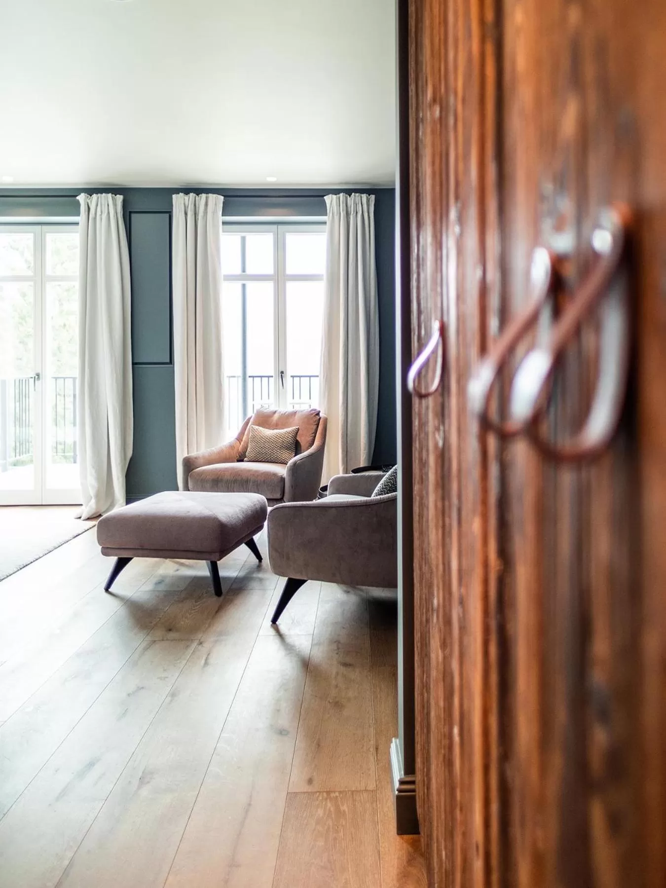 Decorative detail in Alpenloge Design Hotel