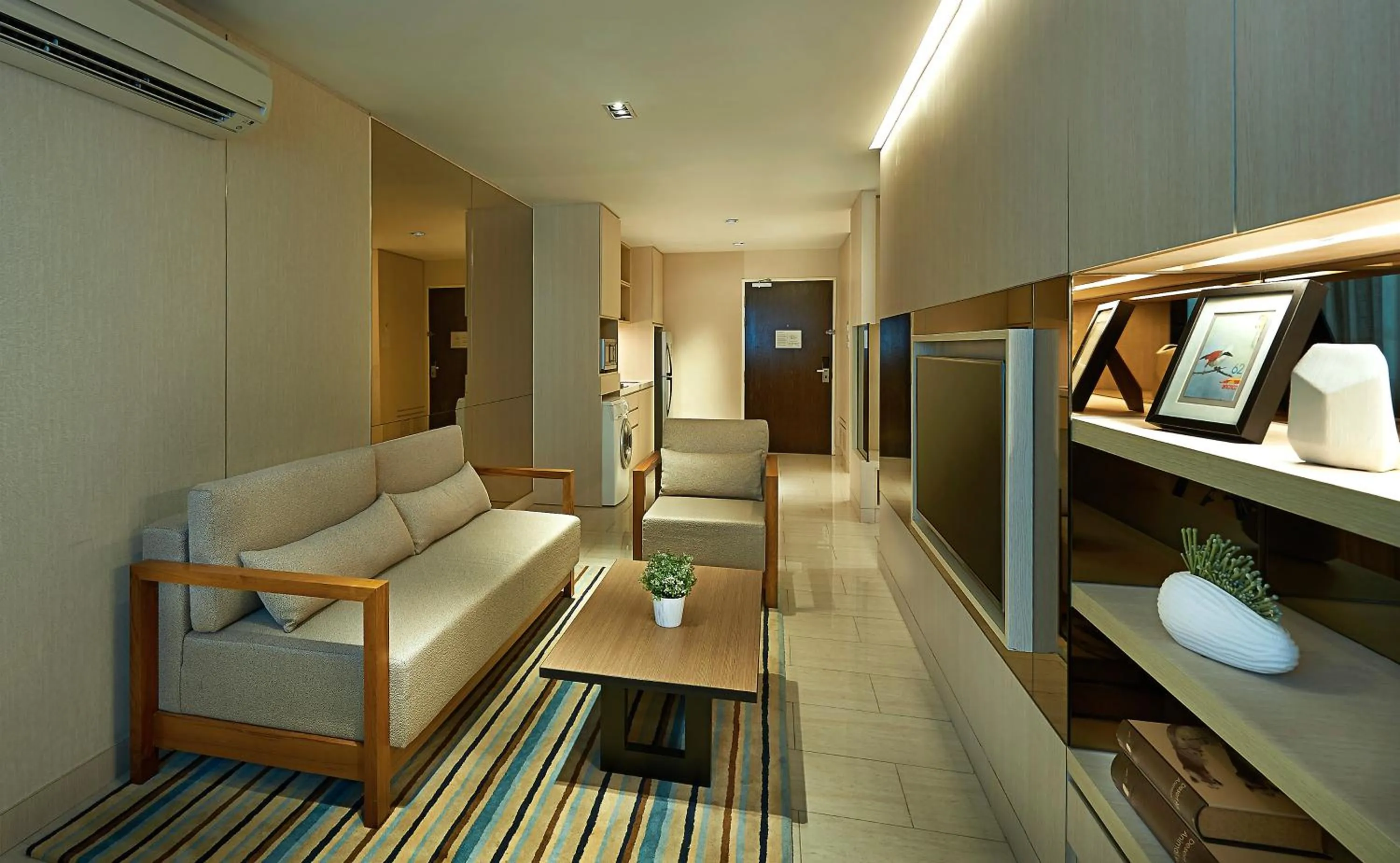 TV and multimedia, Bed in Oasia Suites Kuala Lumpur by Far East Hospitality