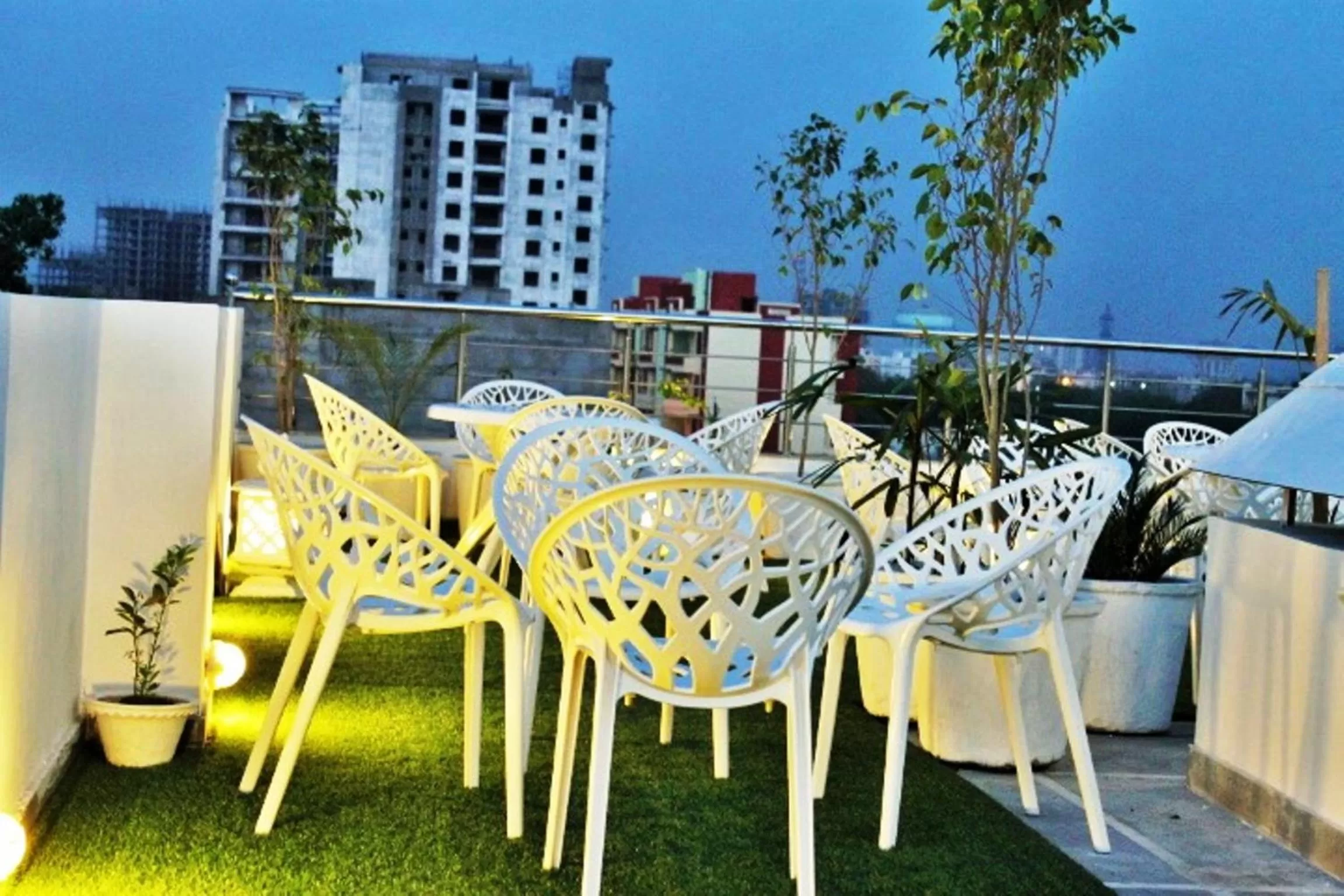 Decorative detail in Hotel Taj Villa- Agra