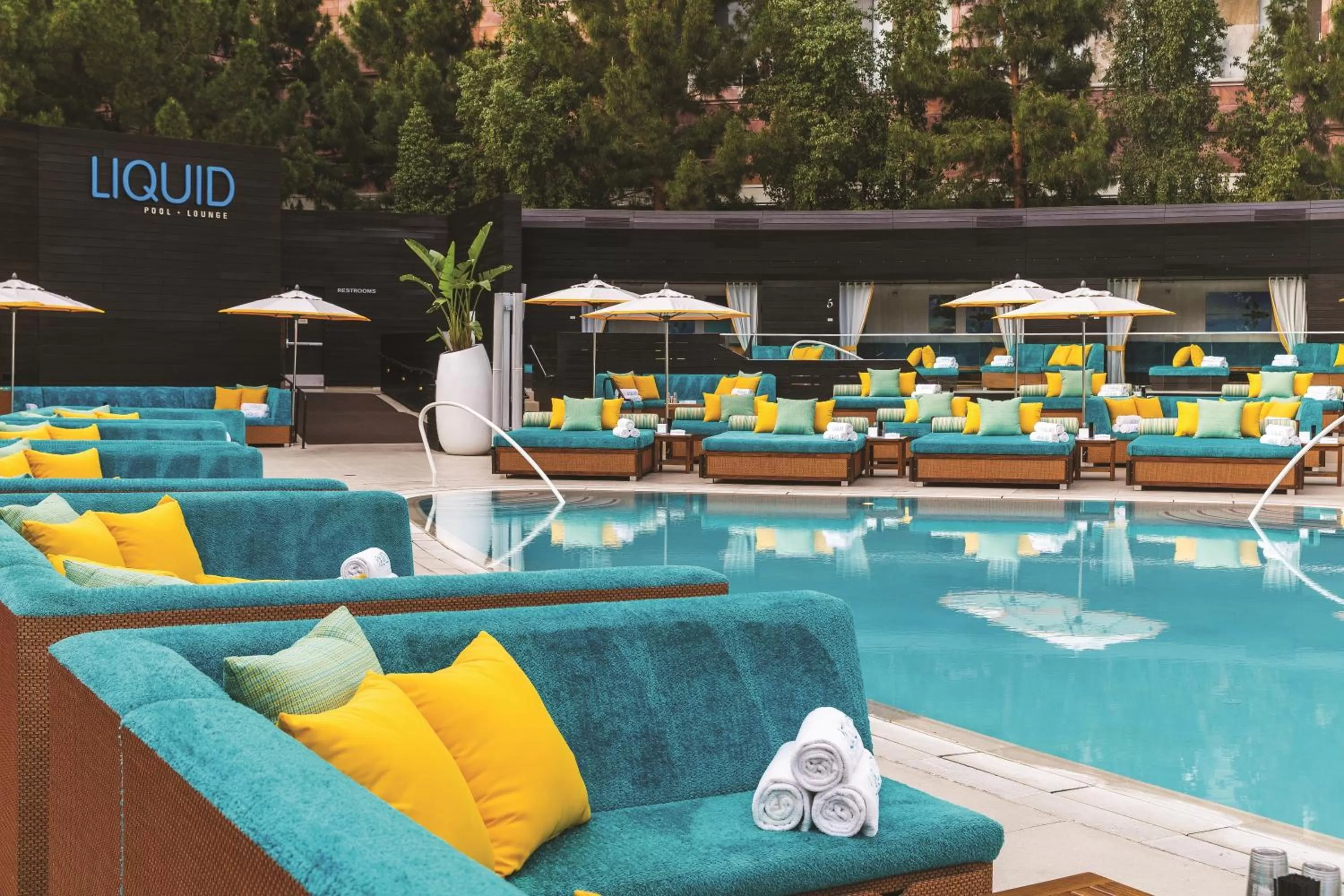 Swimming pool in ARIA Resort & Casino