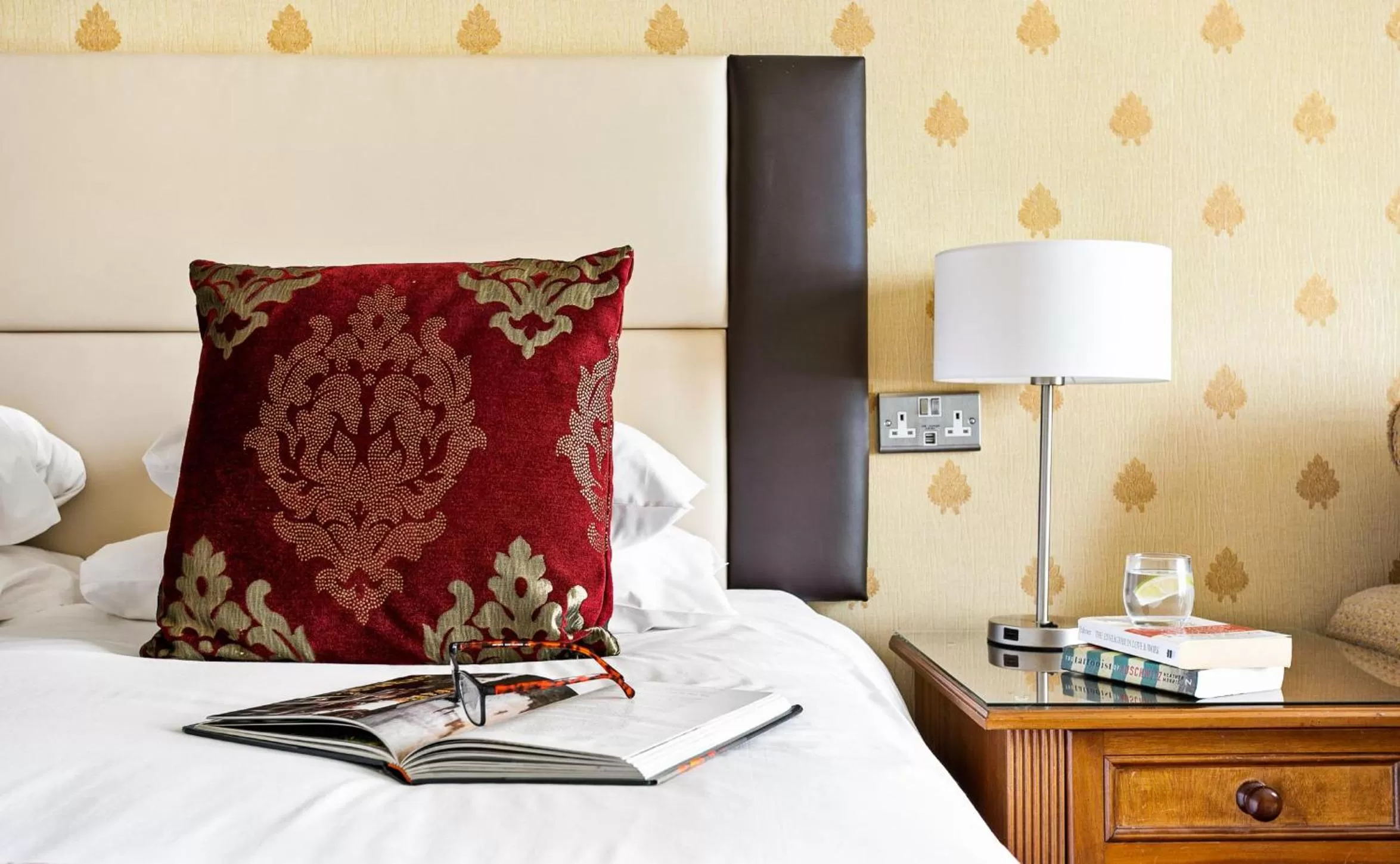 Bed in The Falmouth Hotel