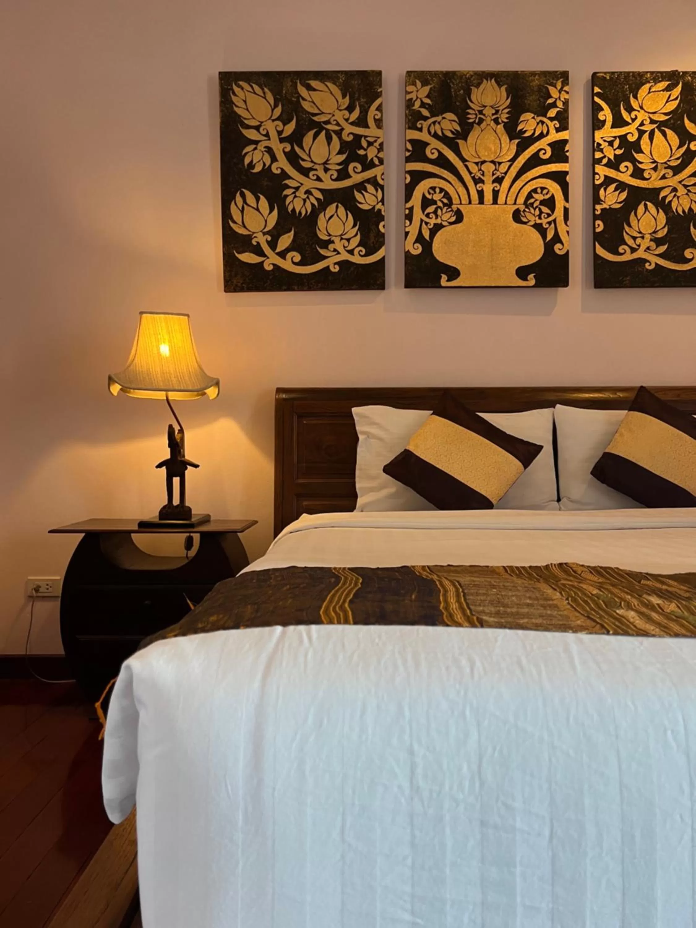 Bed in Pha Thai House