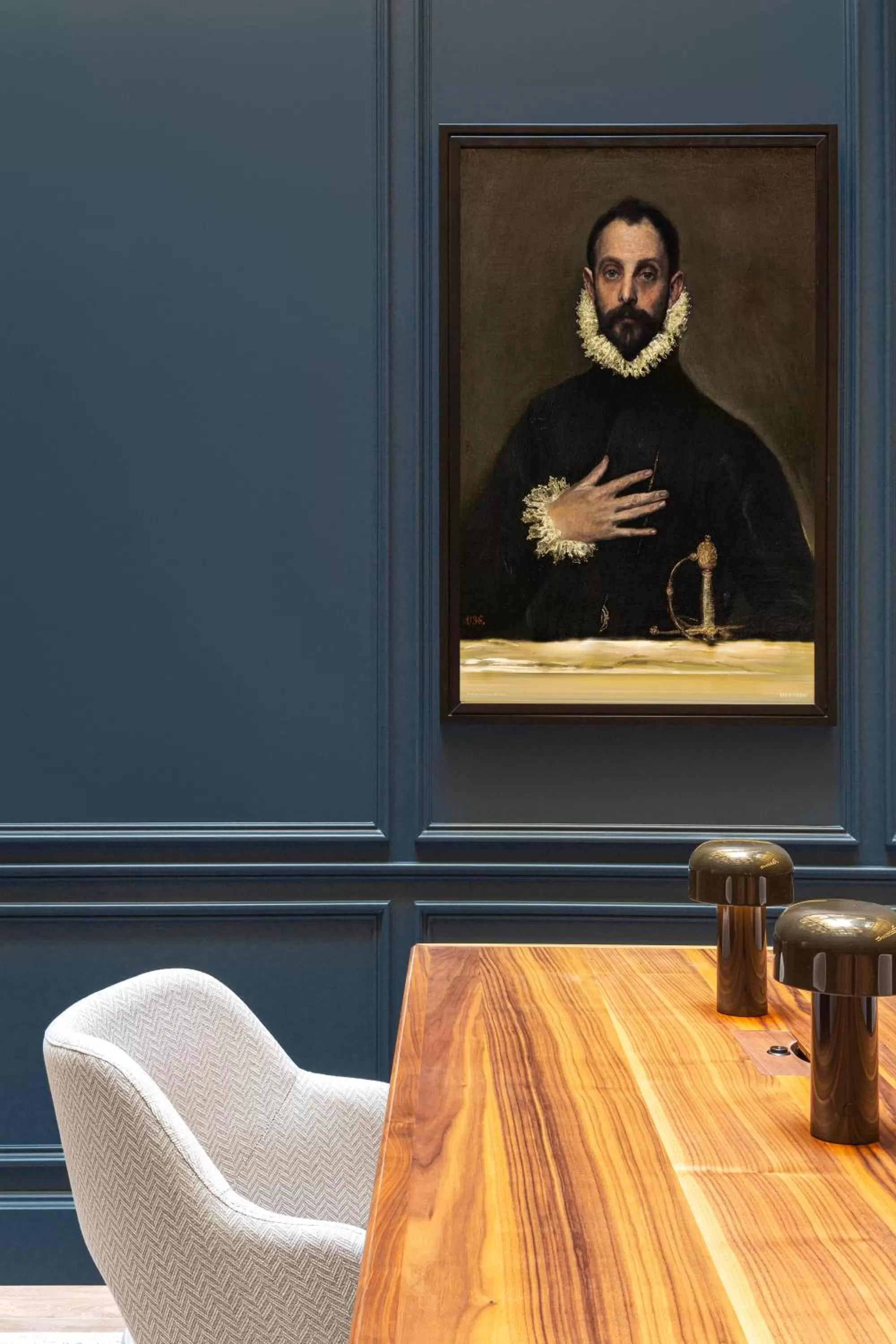 Decorative detail in Radisson Blu Hotel, Madrid Prado