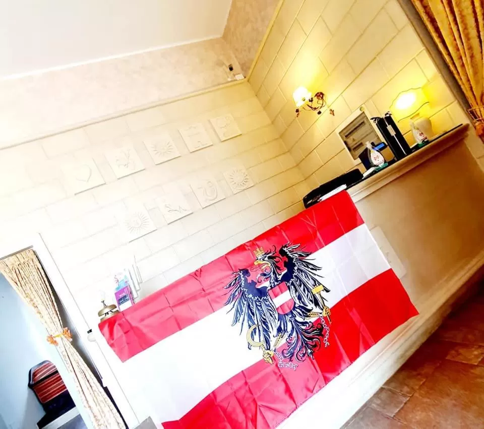 Lobby or reception, Kitchen/Kitchenette in Grikò Country Hotel