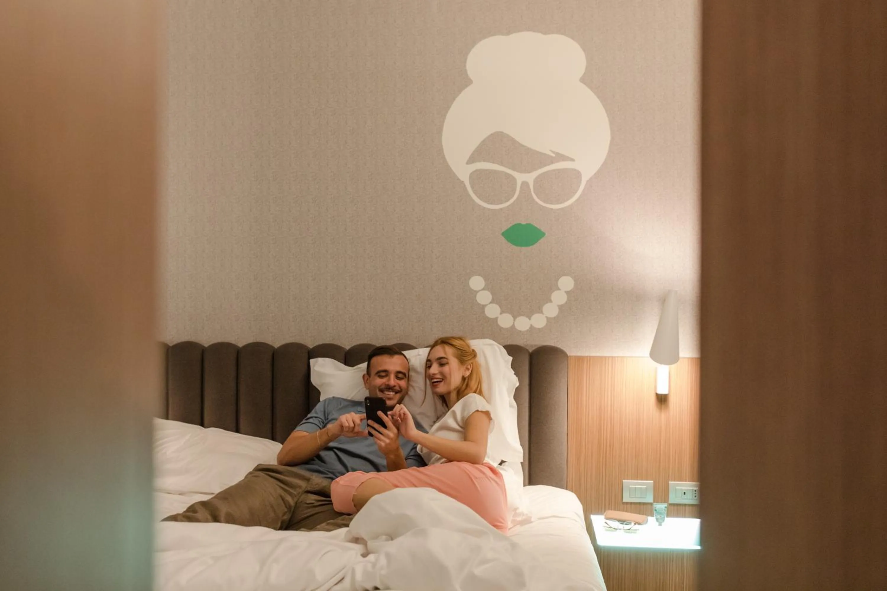 Bed in G Hotel Pescara