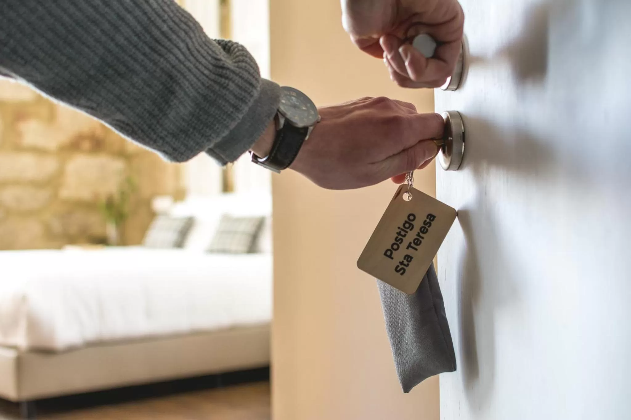 Bed in Casa das Muralhas