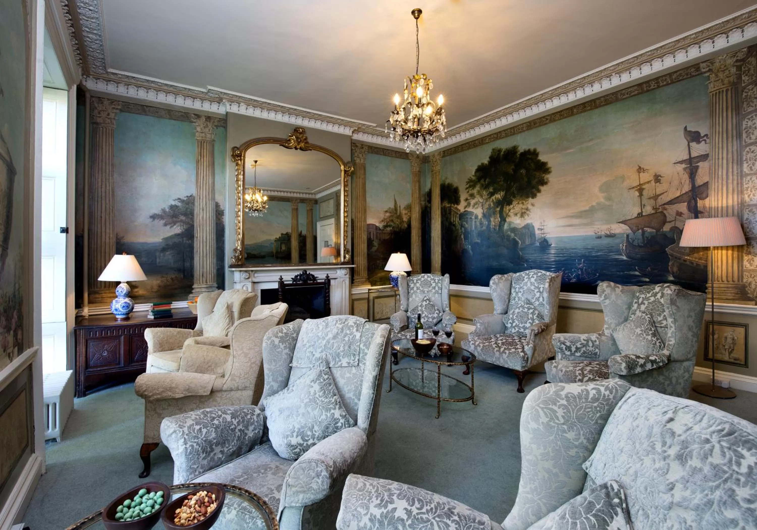 Seating area in The Royal Foundation of St Katharine