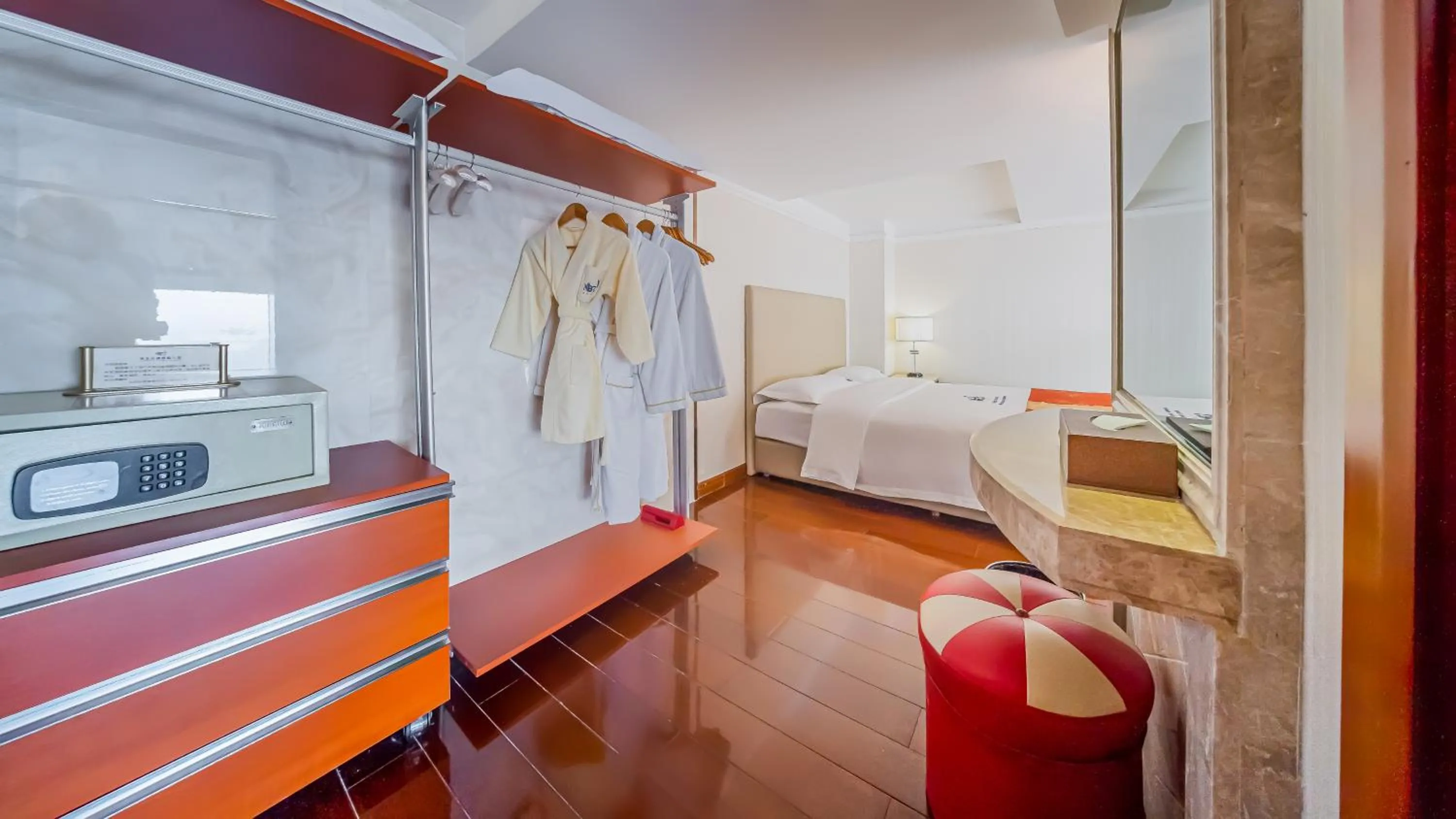 Bedroom, Bed in South & North International Apartment Beijing Road